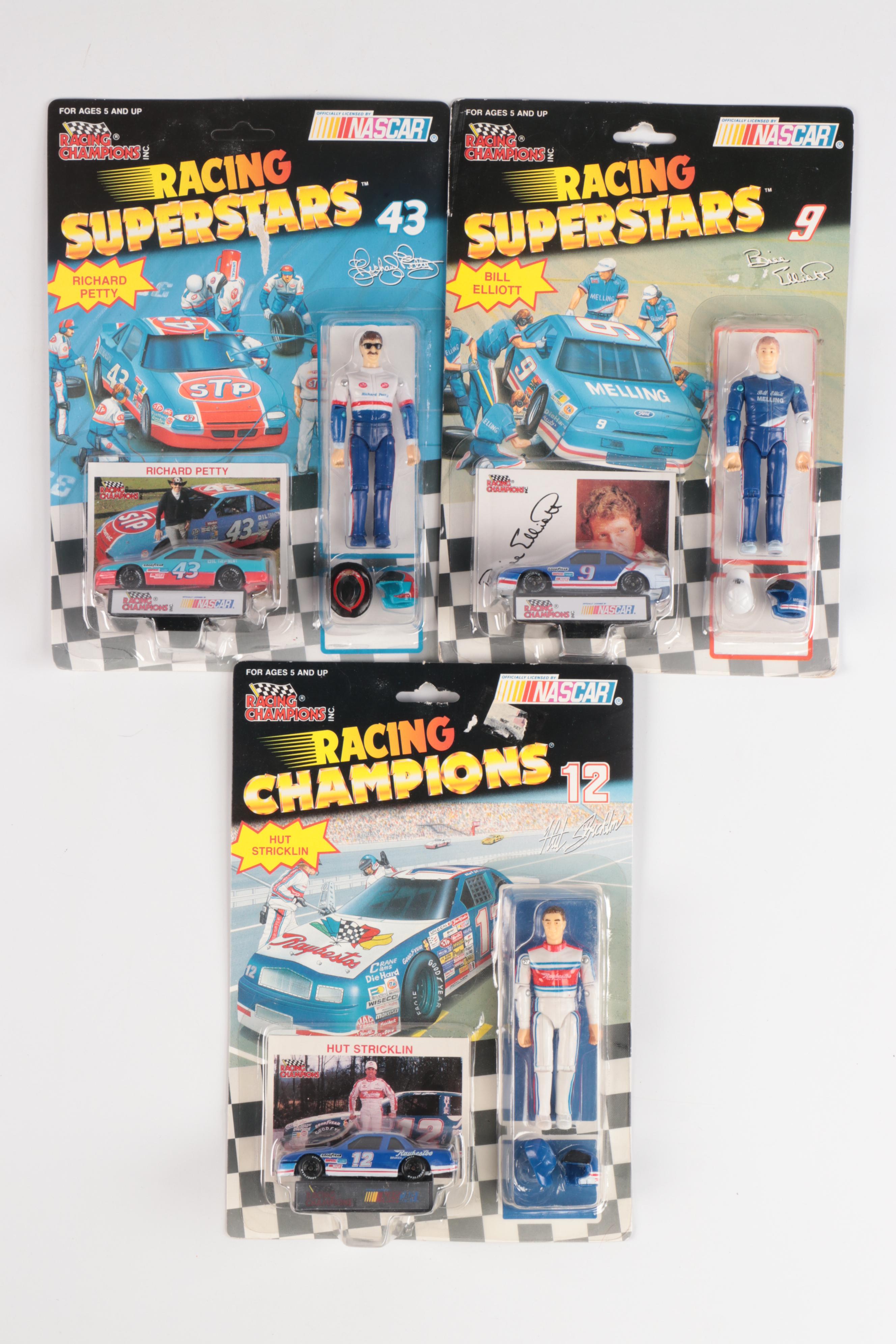 NASCAR Diecast Stock Cars and Racing Champions Figures