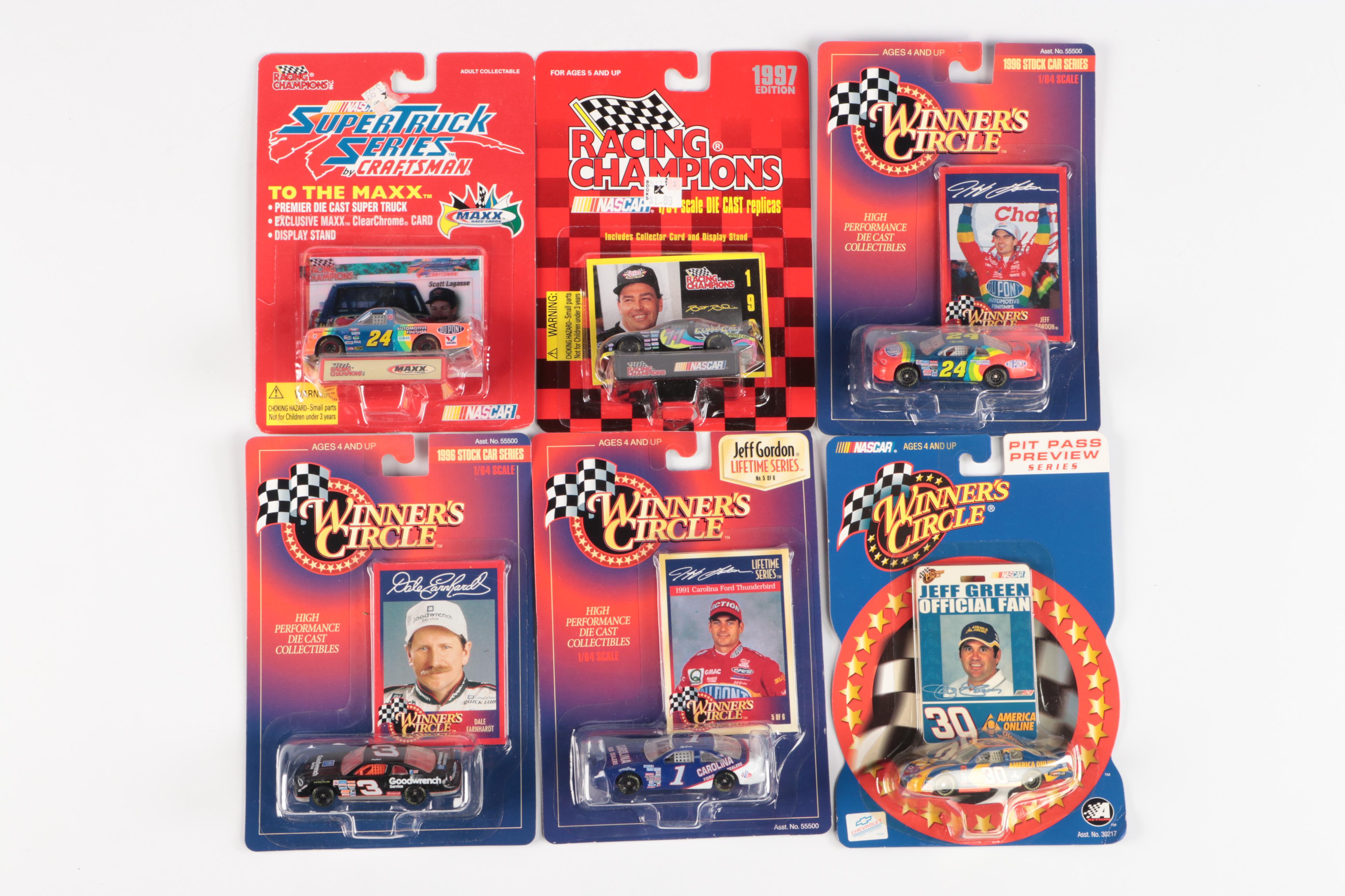NASCAR Diecast Stock Cars and Racing Champions Figures