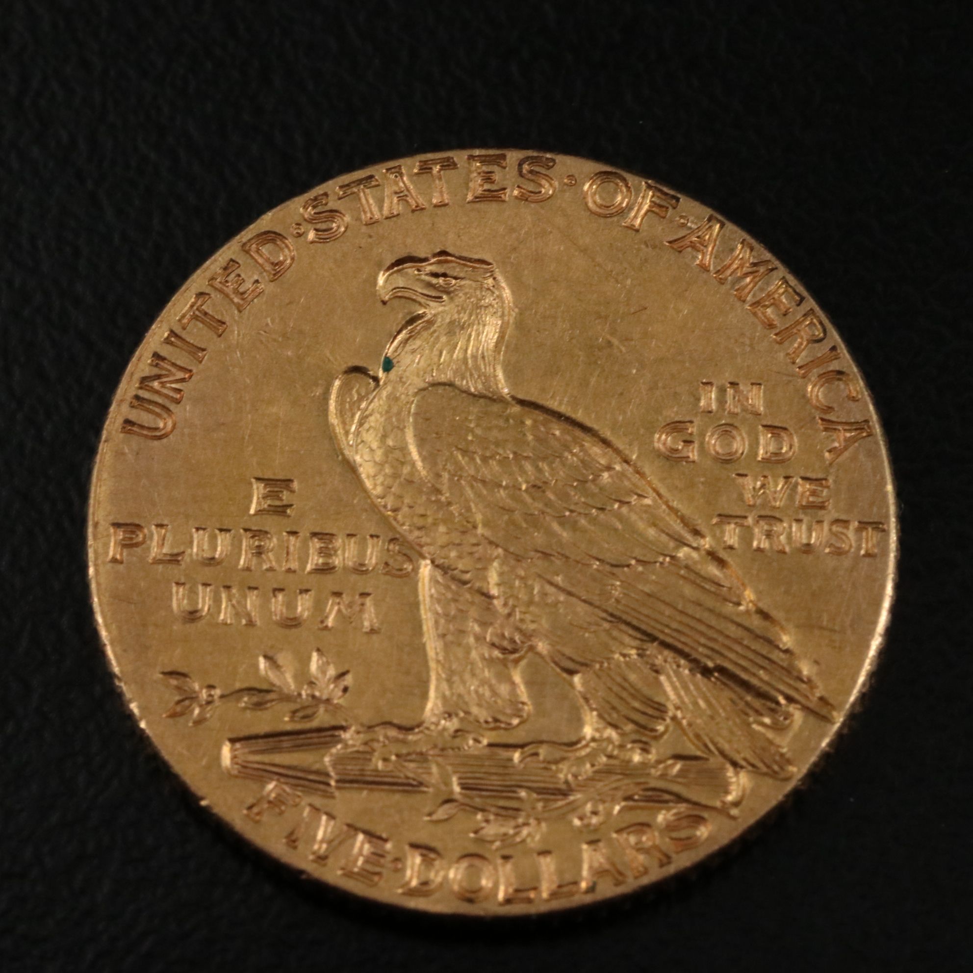 1910 Indian $5 Gold Coin