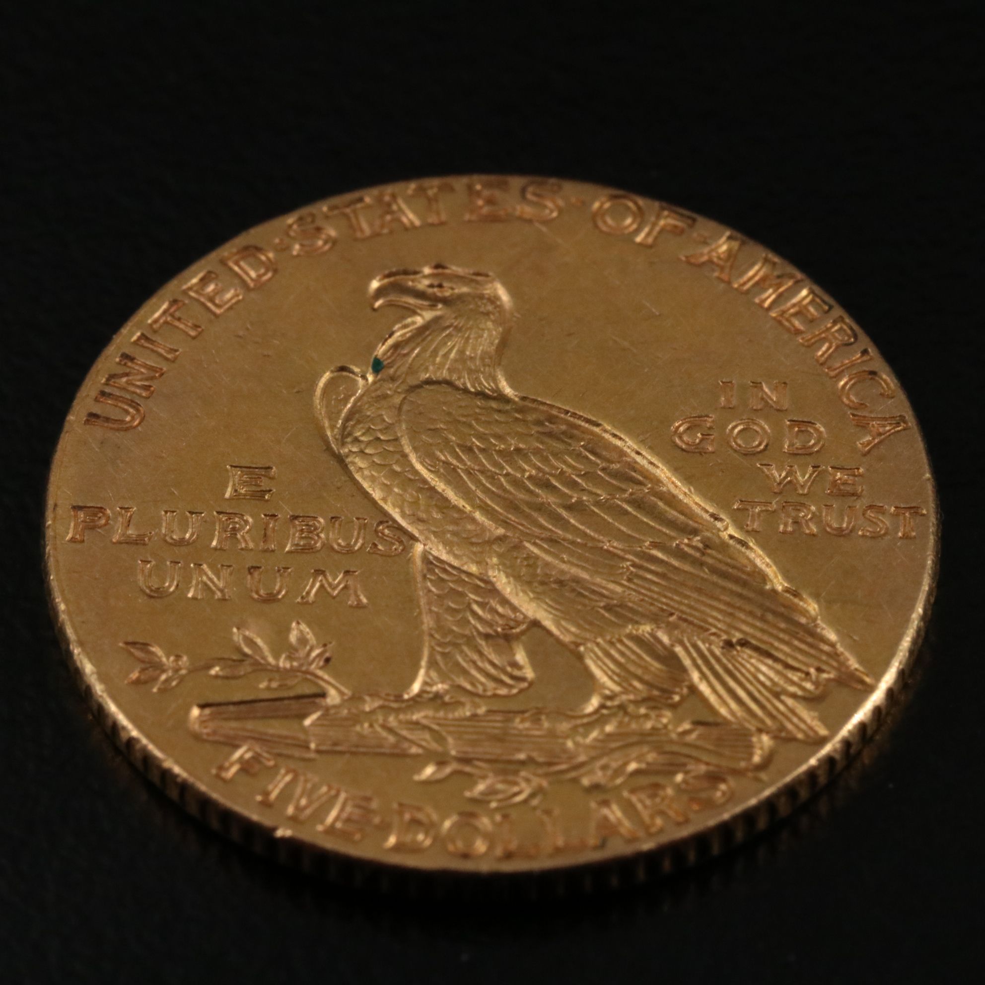 1910 Indian $5 Gold Coin