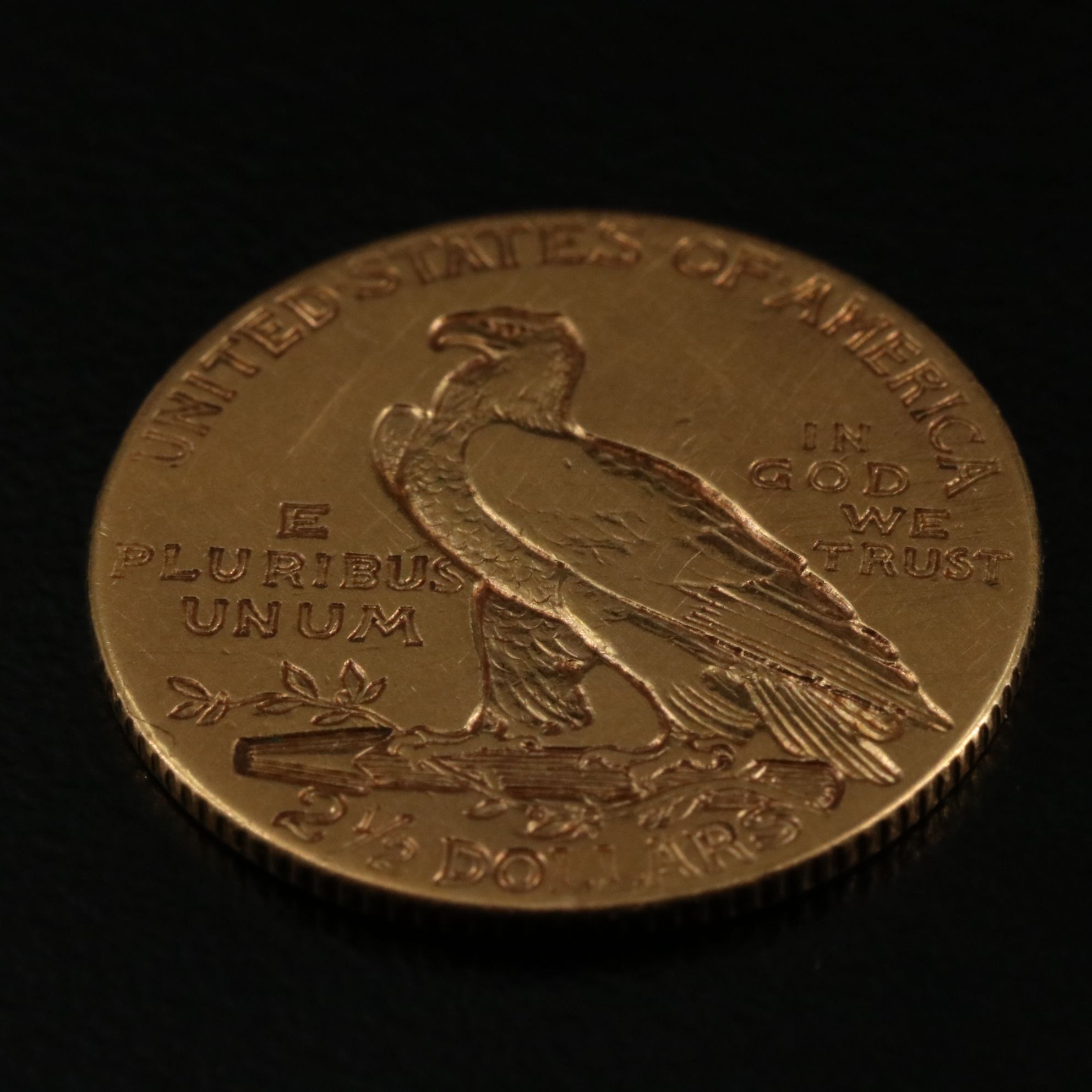 1908 Indian $2 1/2 Gold Coin