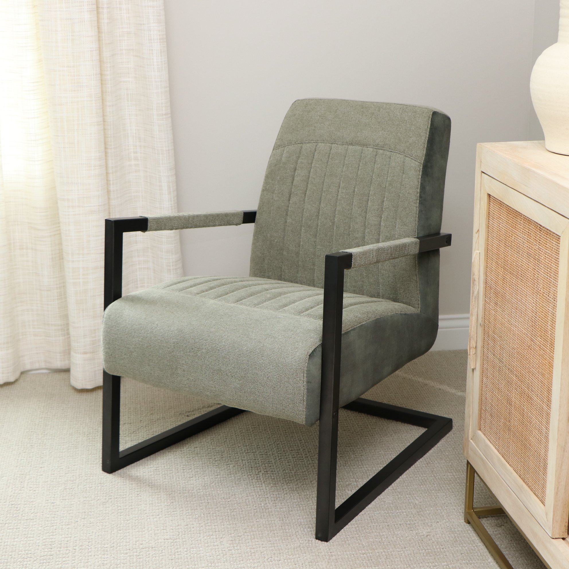 New Pacific Direct "Jonah" Upholstered Accent Armchair