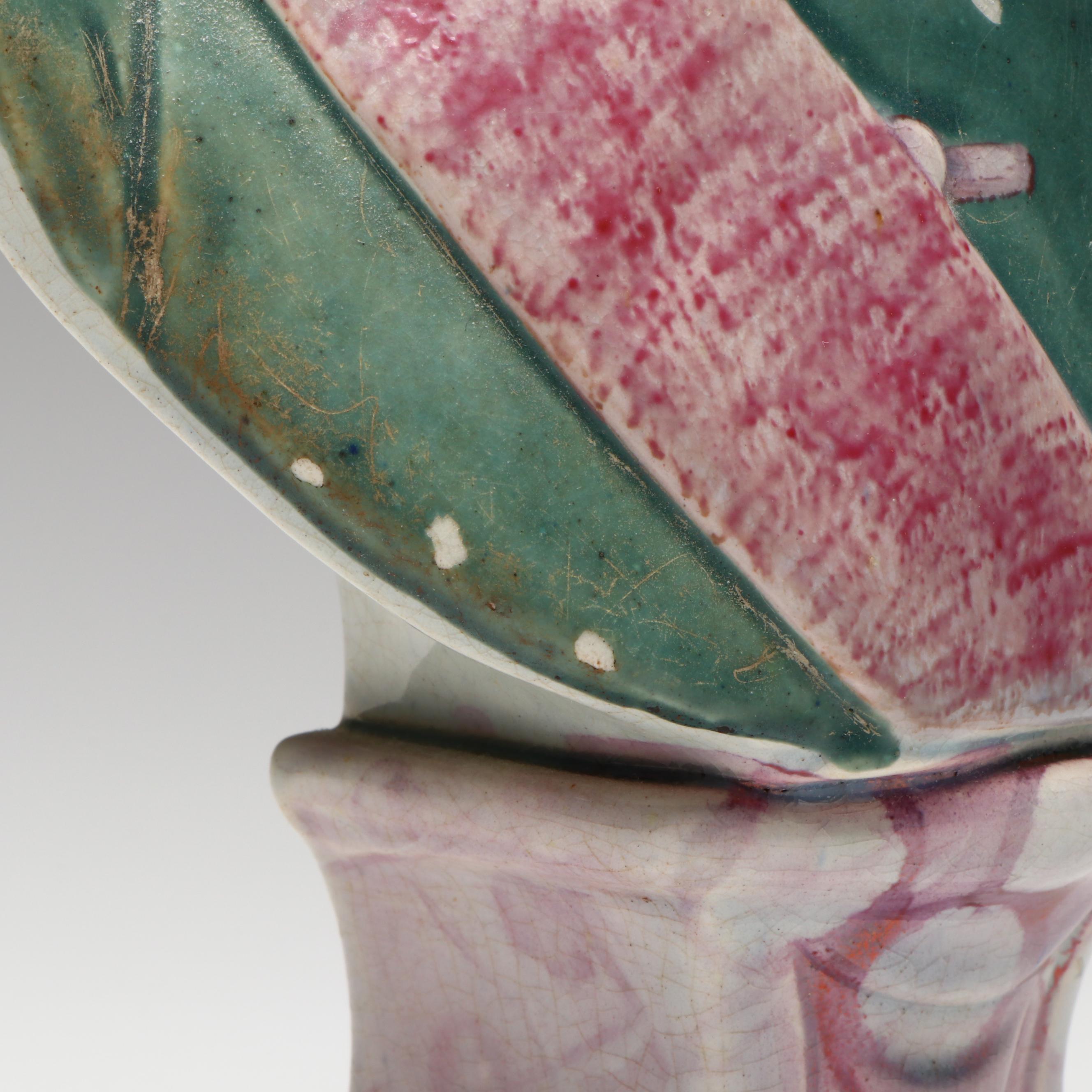 Staffordshire Style Pearlware Bust of Tsar Alexander I, 19th Century