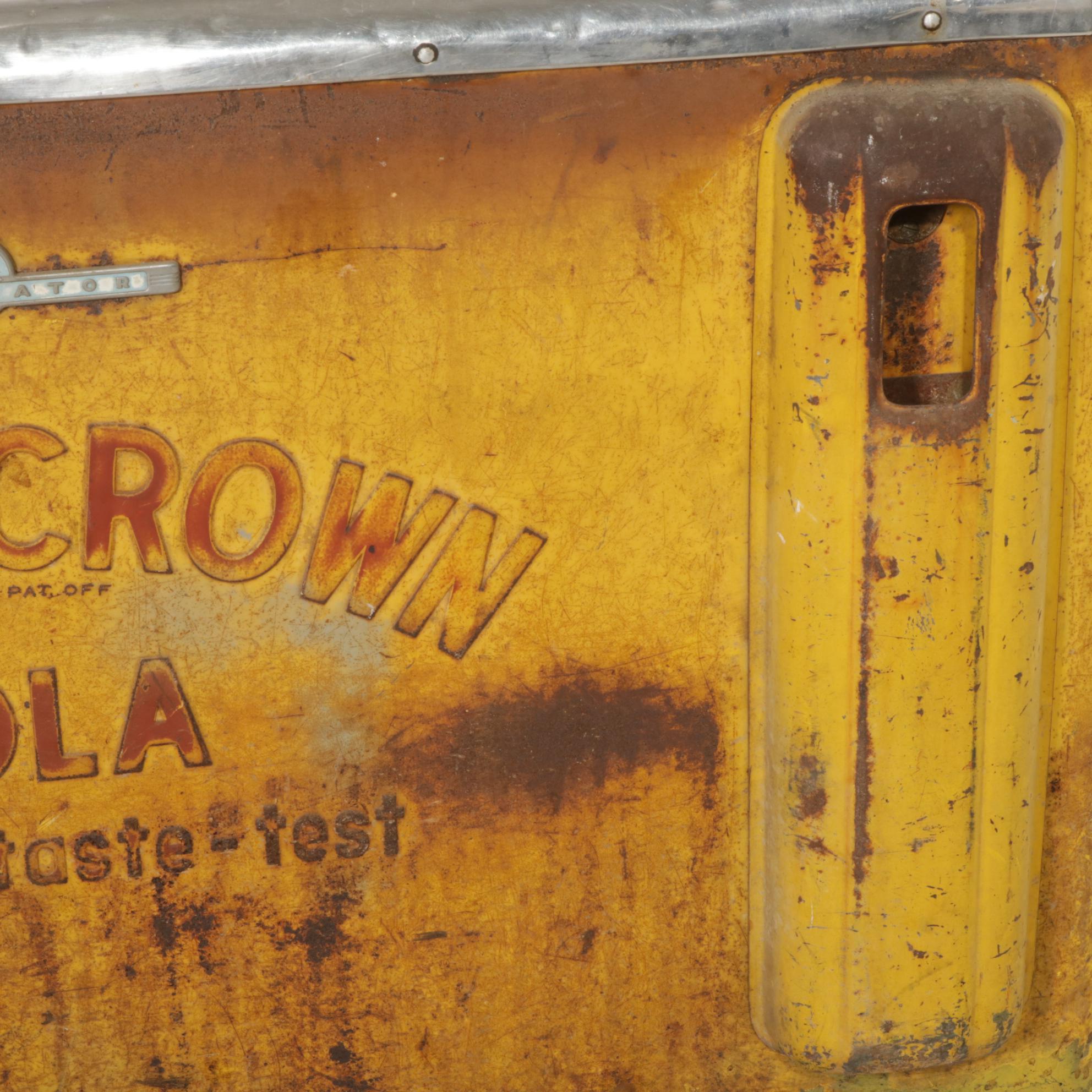 Royal Crown and Nehi Advertising Cooler, Mid to Late 20th Century