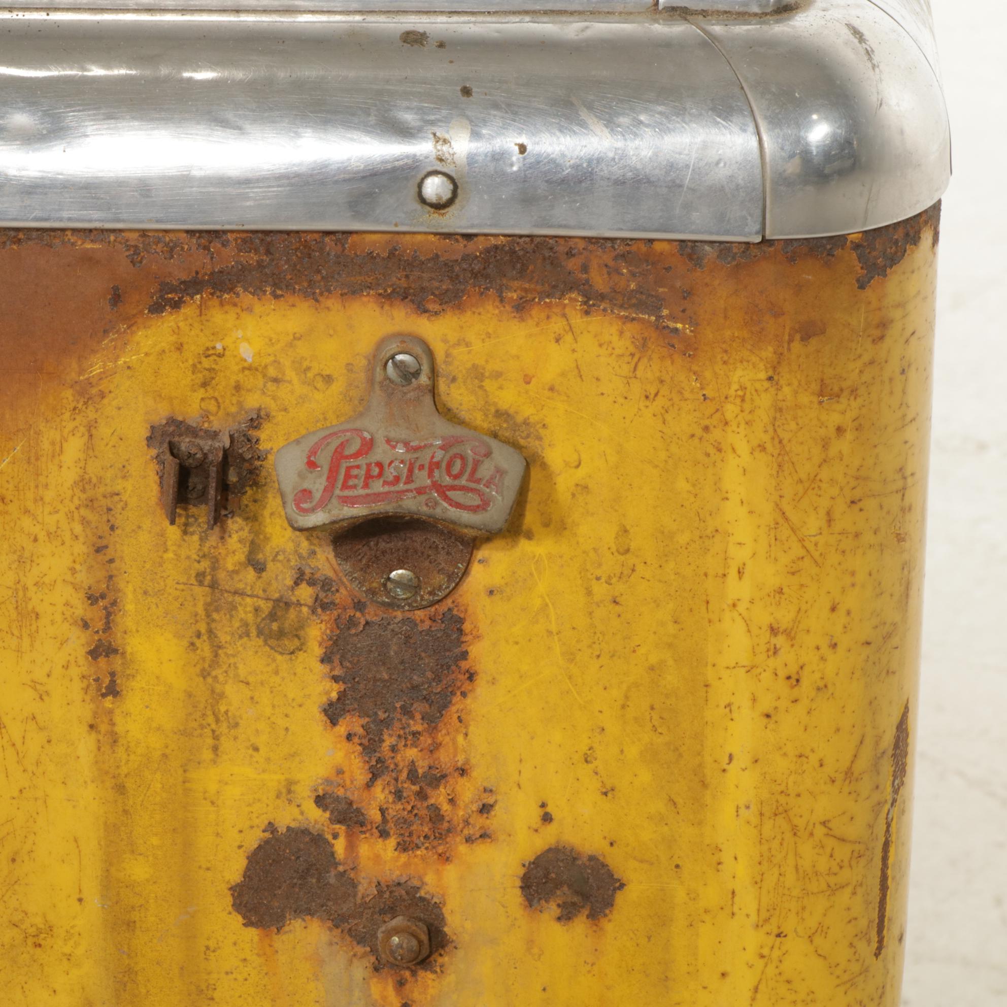 Royal Crown and Nehi Advertising Cooler, Mid to Late 20th Century