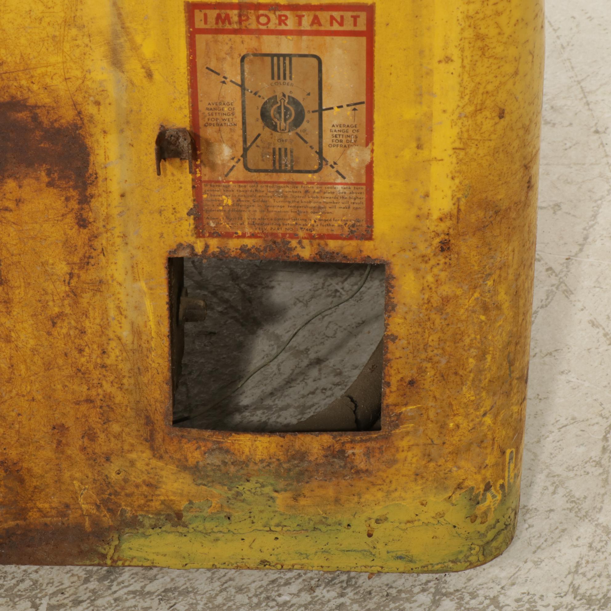Royal Crown and Nehi Advertising Cooler, Mid to Late 20th Century