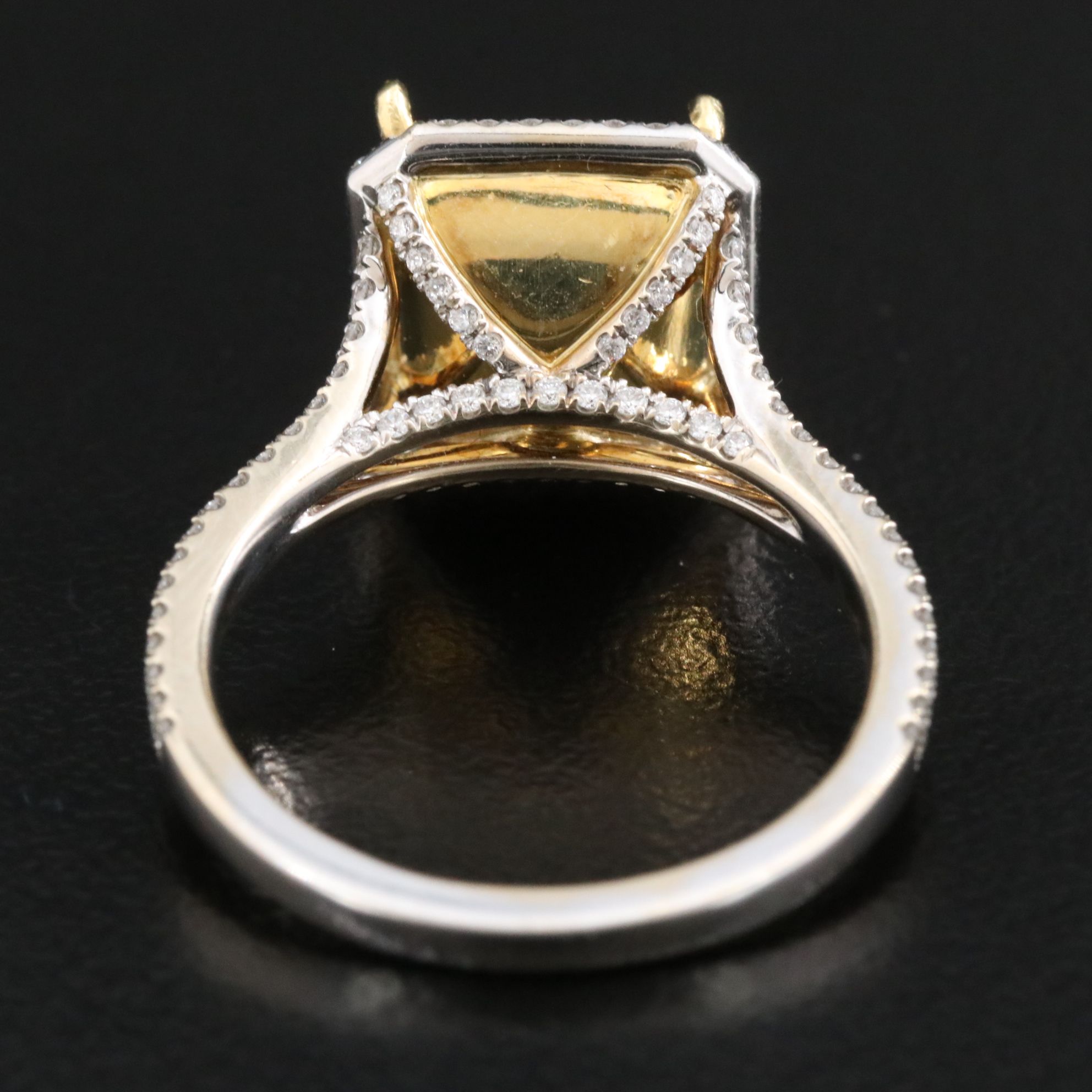 18K Two-Tone 0.54 CTW Diamond Ring