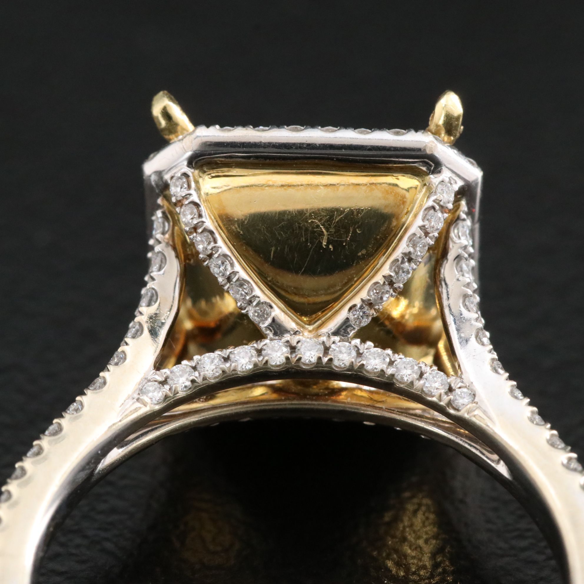 18K Two-Tone 0.54 CTW Diamond Ring