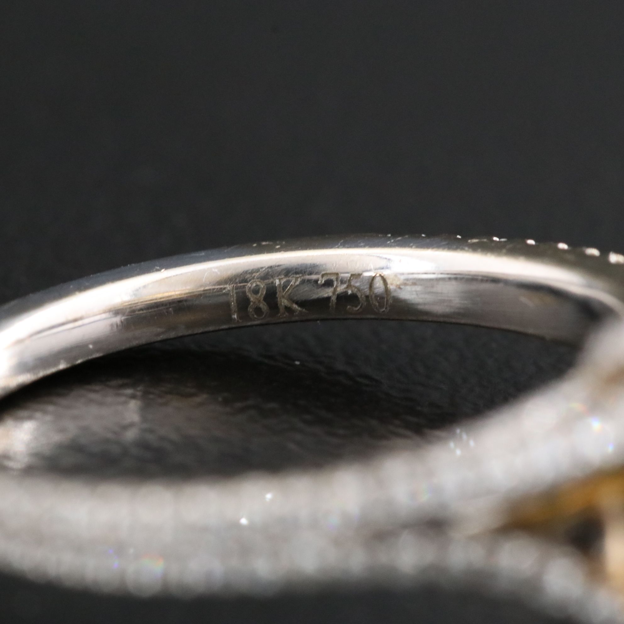 18K Two-Tone 0.54 CTW Diamond Ring