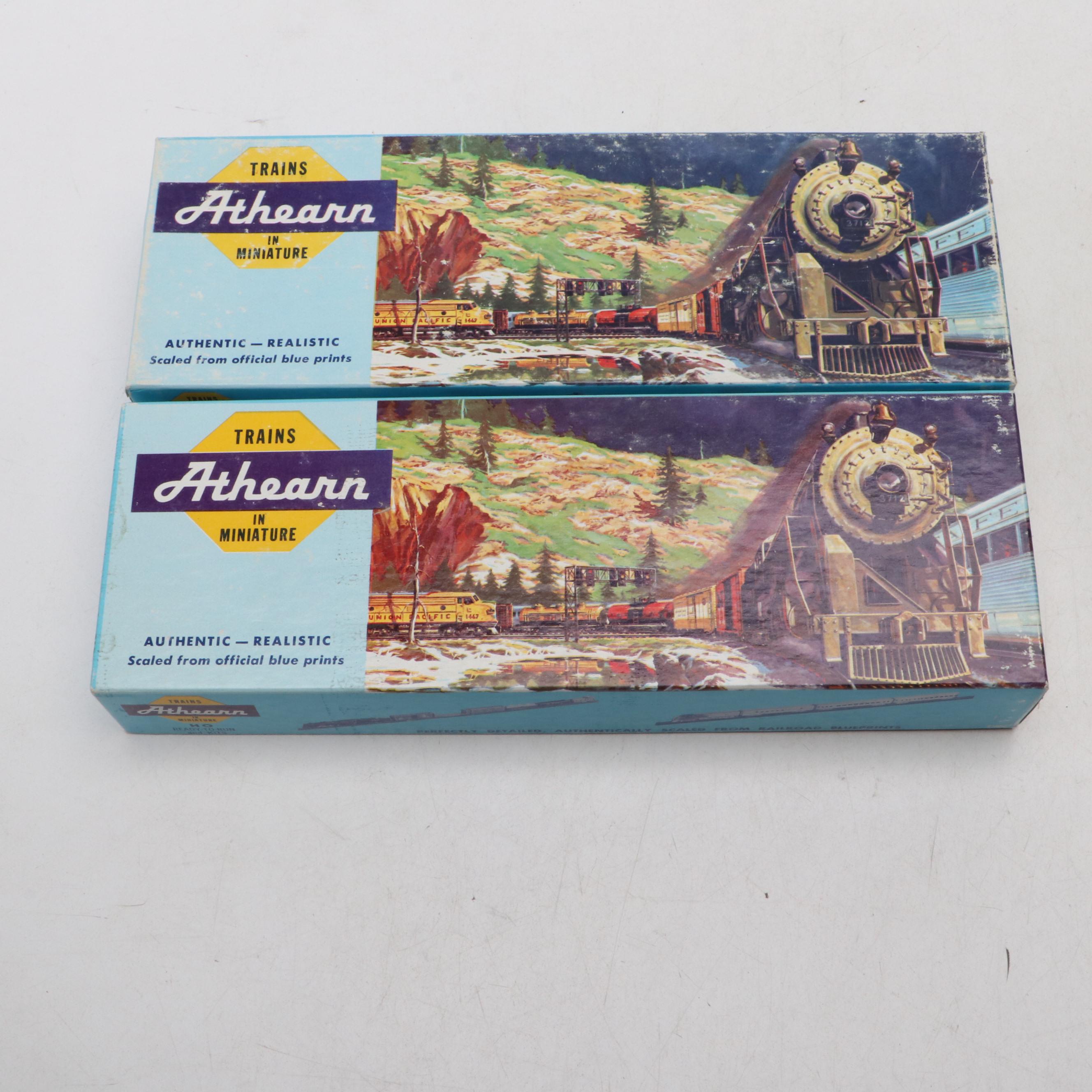 Santa Fe F7A and Southern Pacific GP-38-2 with Refrigerator Car and More Trains