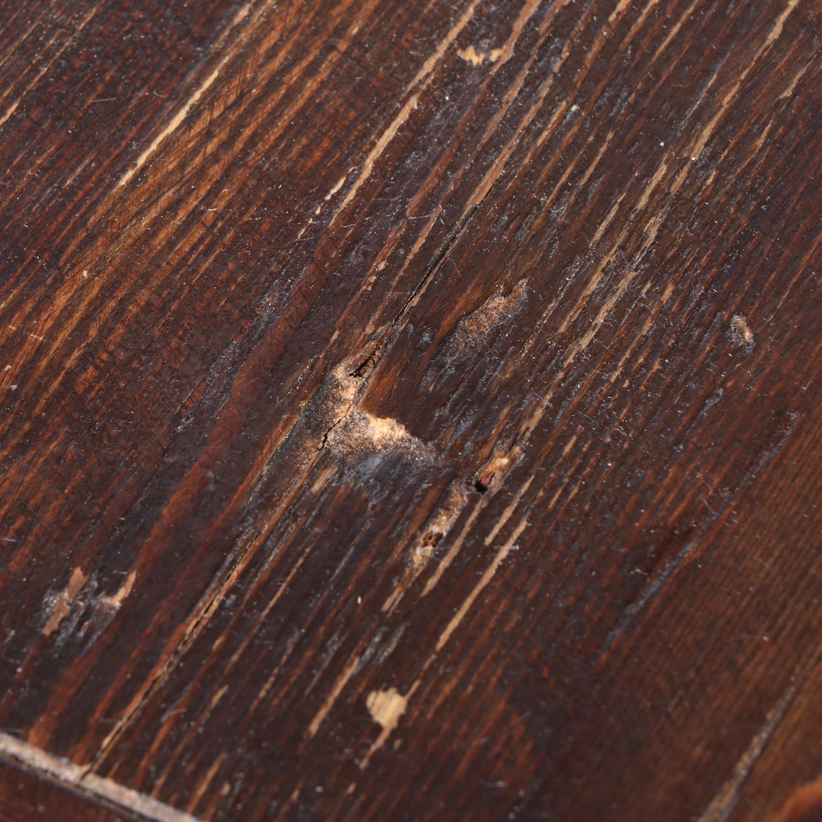 Contemporary Wood Plank Coffee Table