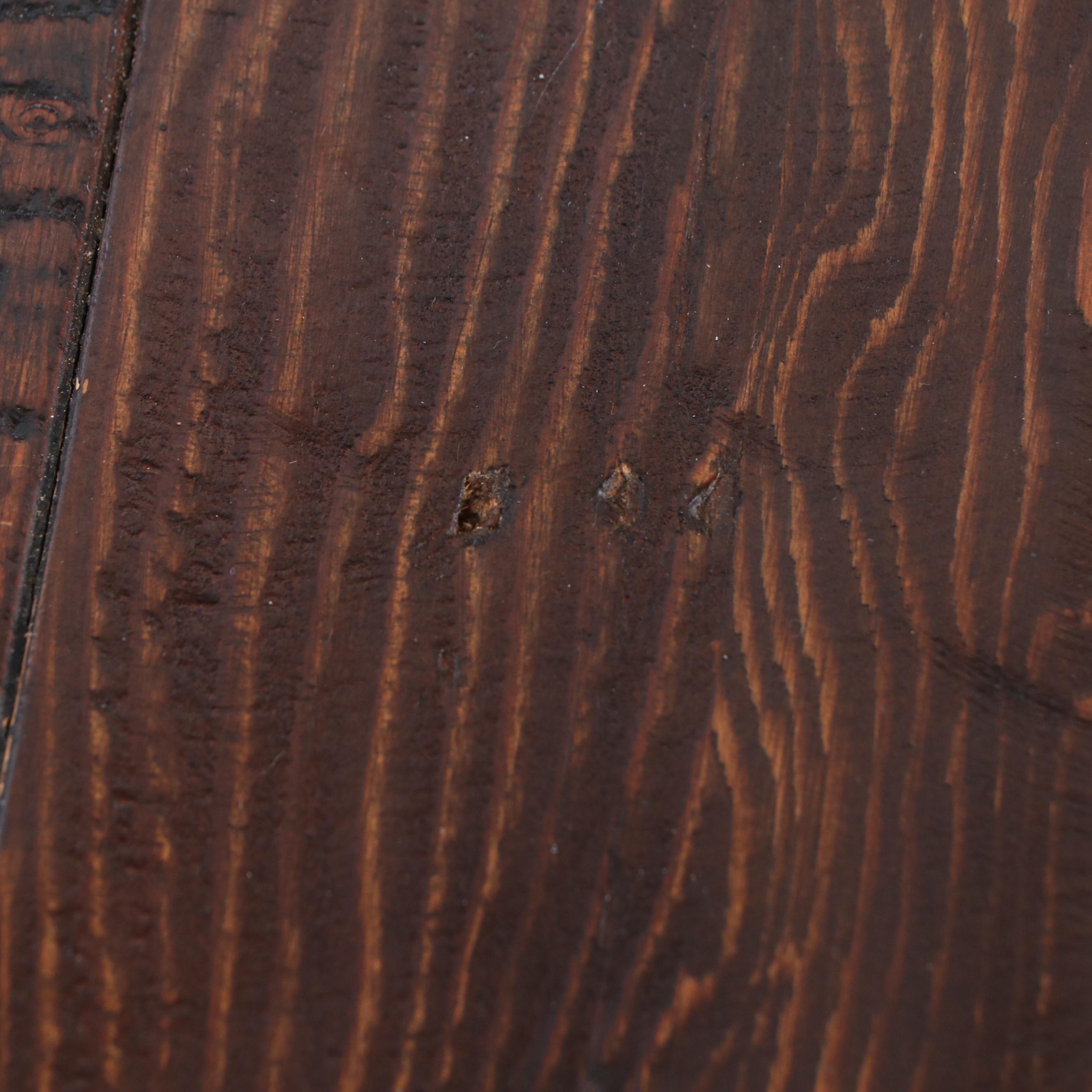 Contemporary Wood Plank Coffee Table