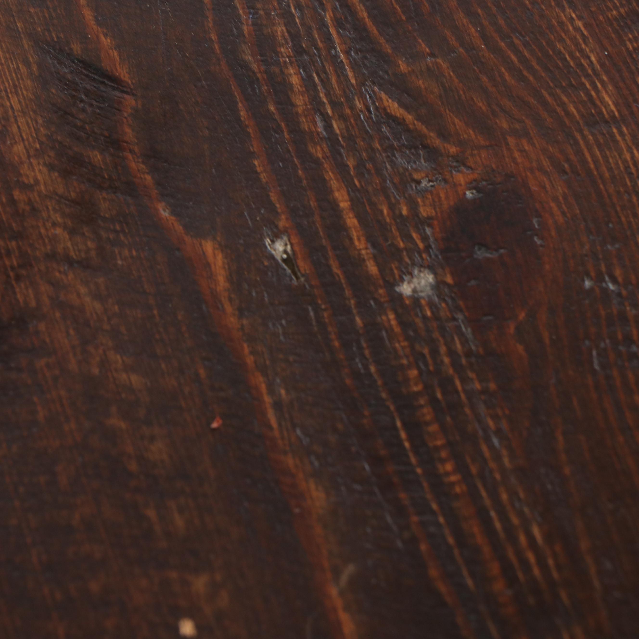 Contemporary Wood Plank Coffee Table