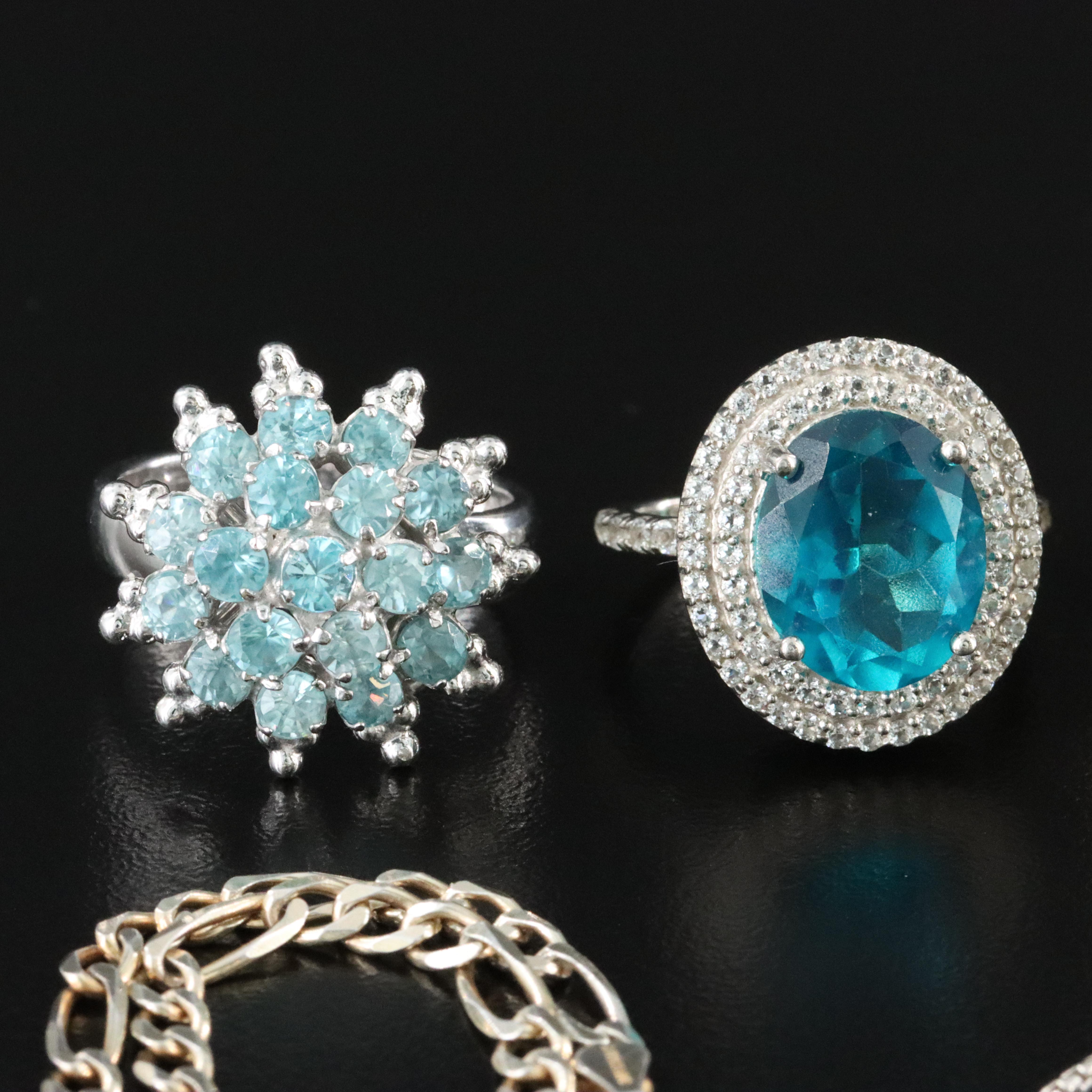 Pandora, Zircon and Topaz Featured in Sterling Jewelry