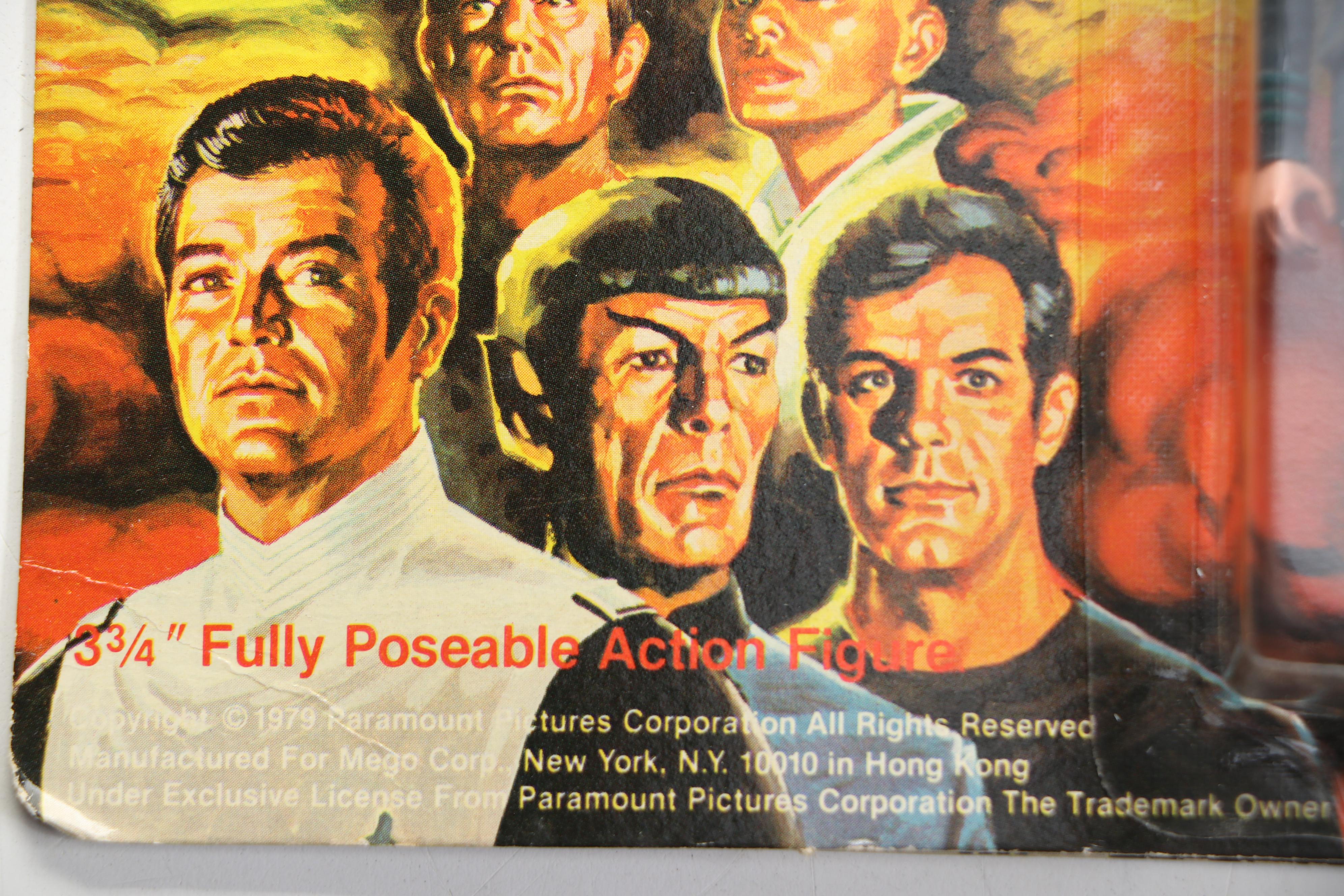 Mego "Star Trek" and "The Black Hole" Action Figures, 1979