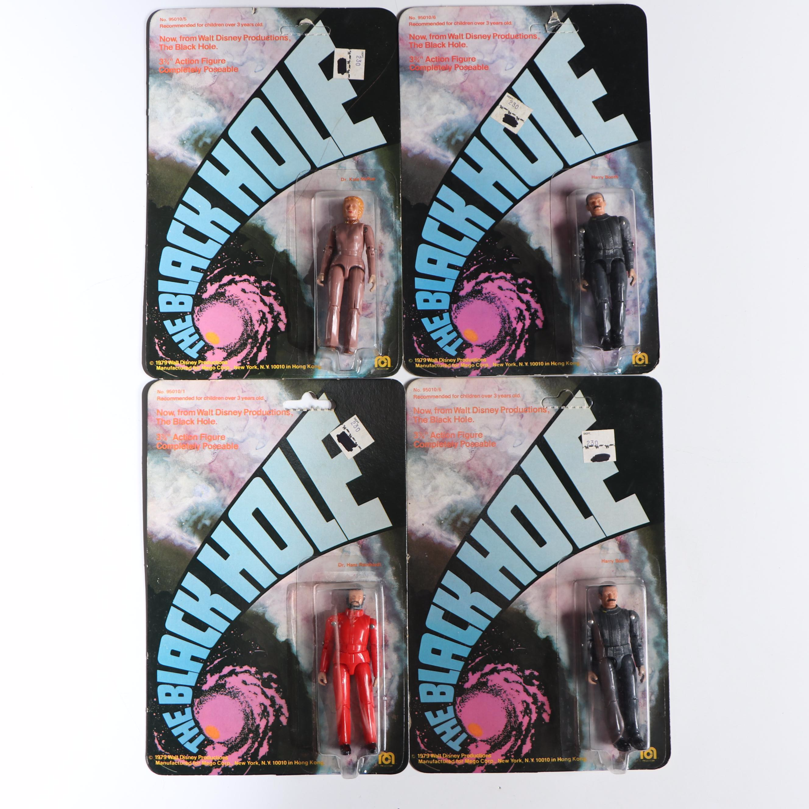 Mego "Star Trek" and "The Black Hole" Action Figures, 1979