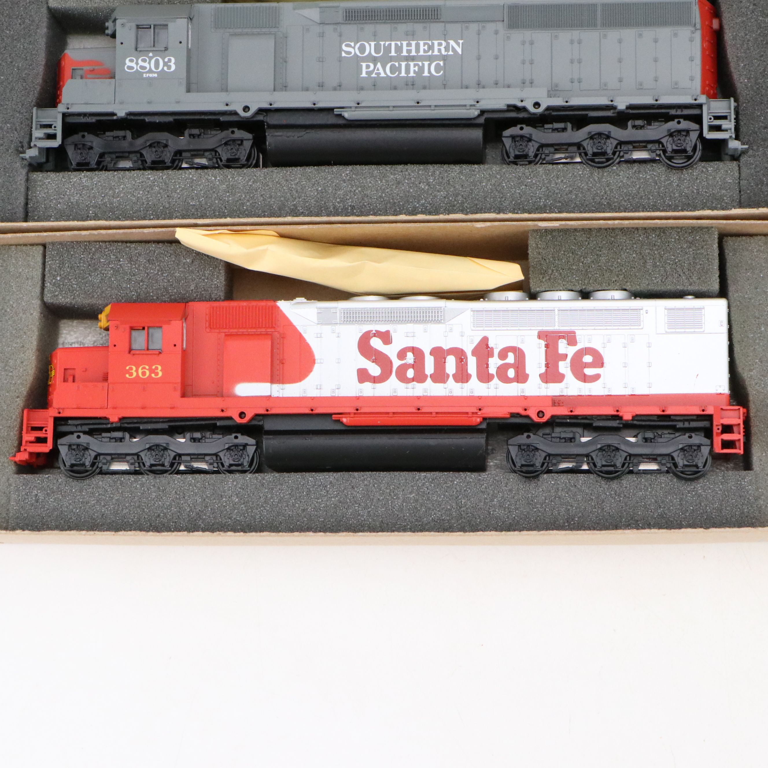 Athearn "1984 Games" Southern Pacific Engine, Milwaukee Road SD-9, More Trains