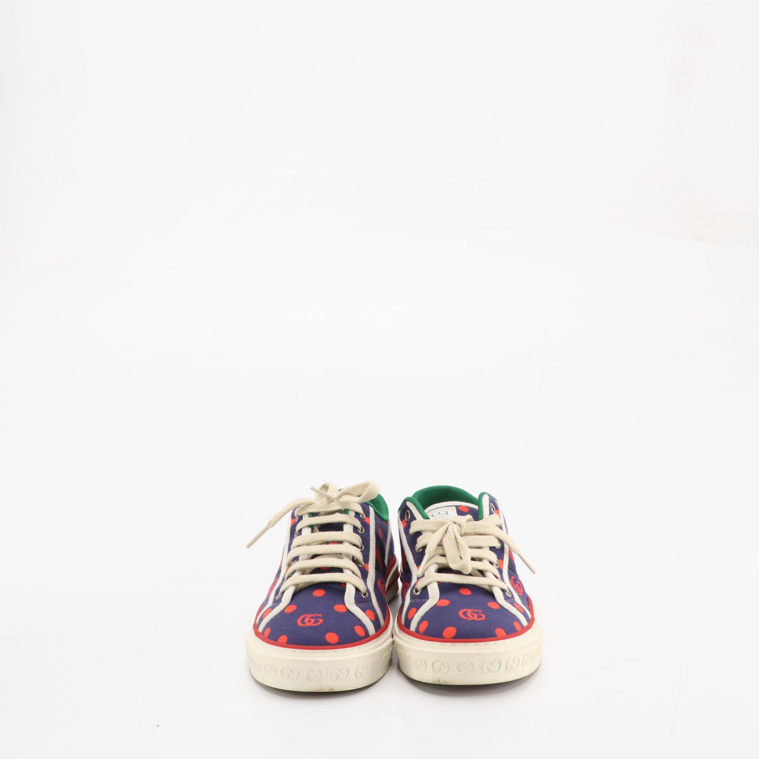 Gucci Tennis 1977 Sneakers in GG Dot Print Canvas