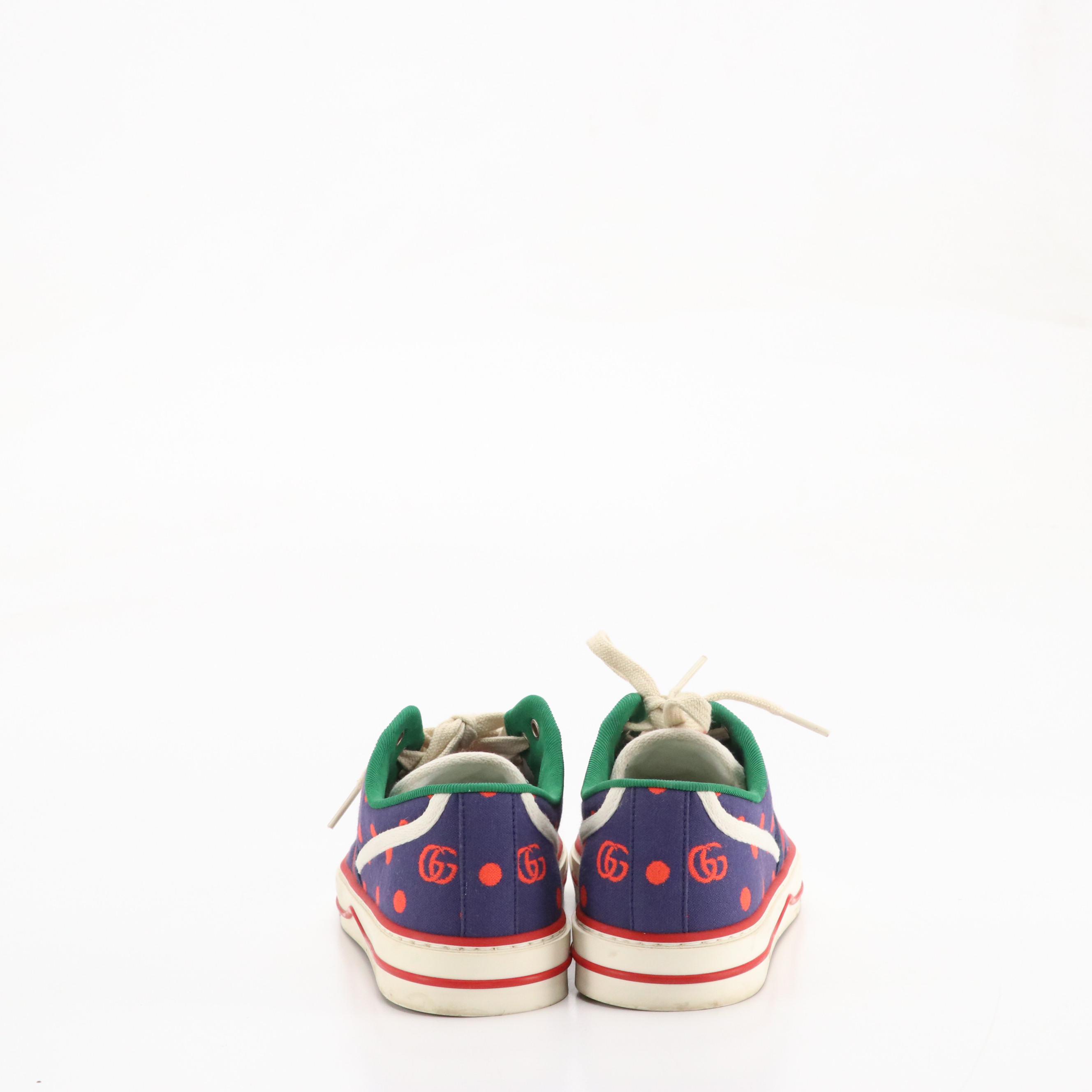 Gucci Tennis 1977 Sneakers in GG Dot Print Canvas