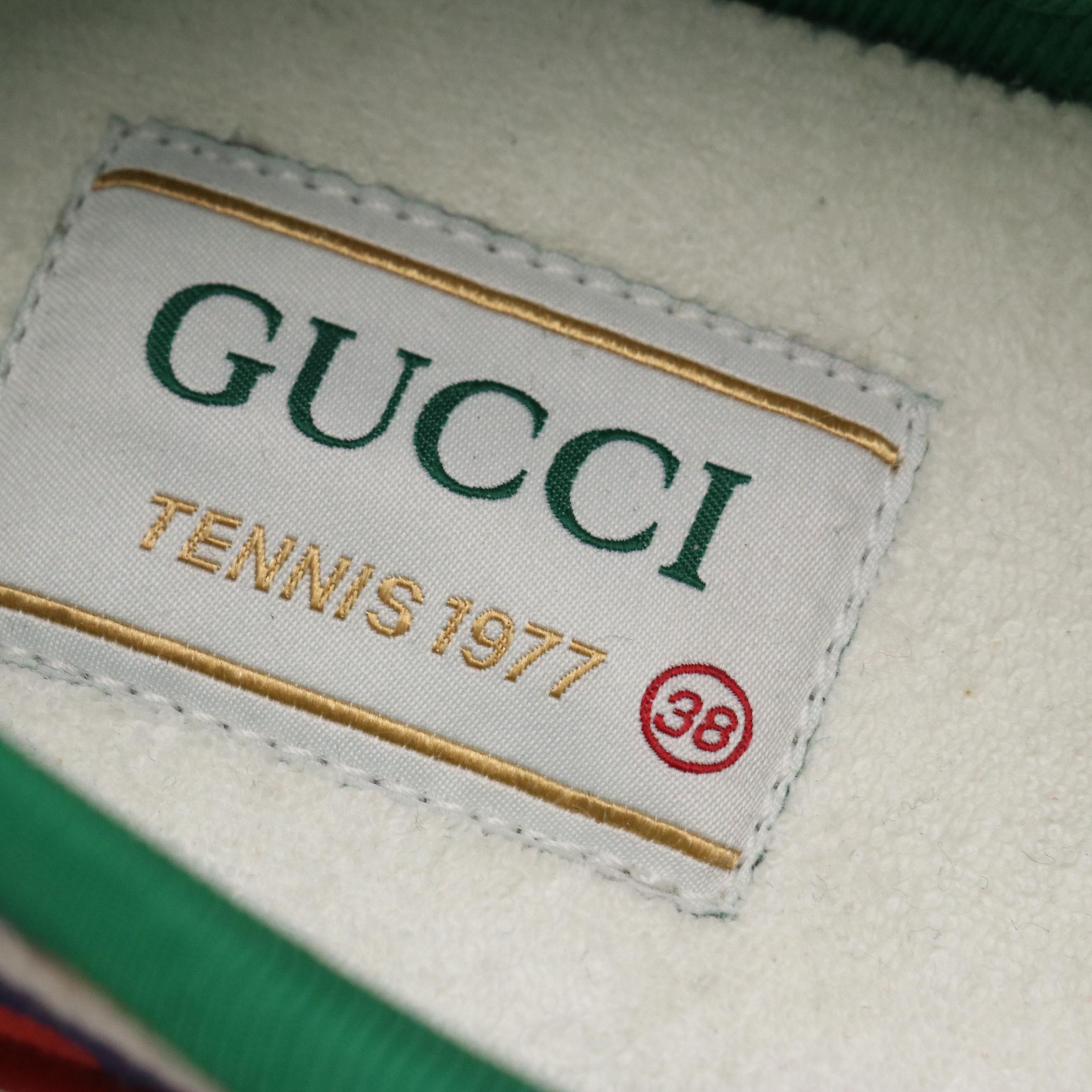 Gucci Tennis 1977 Sneakers in GG Dot Print Canvas