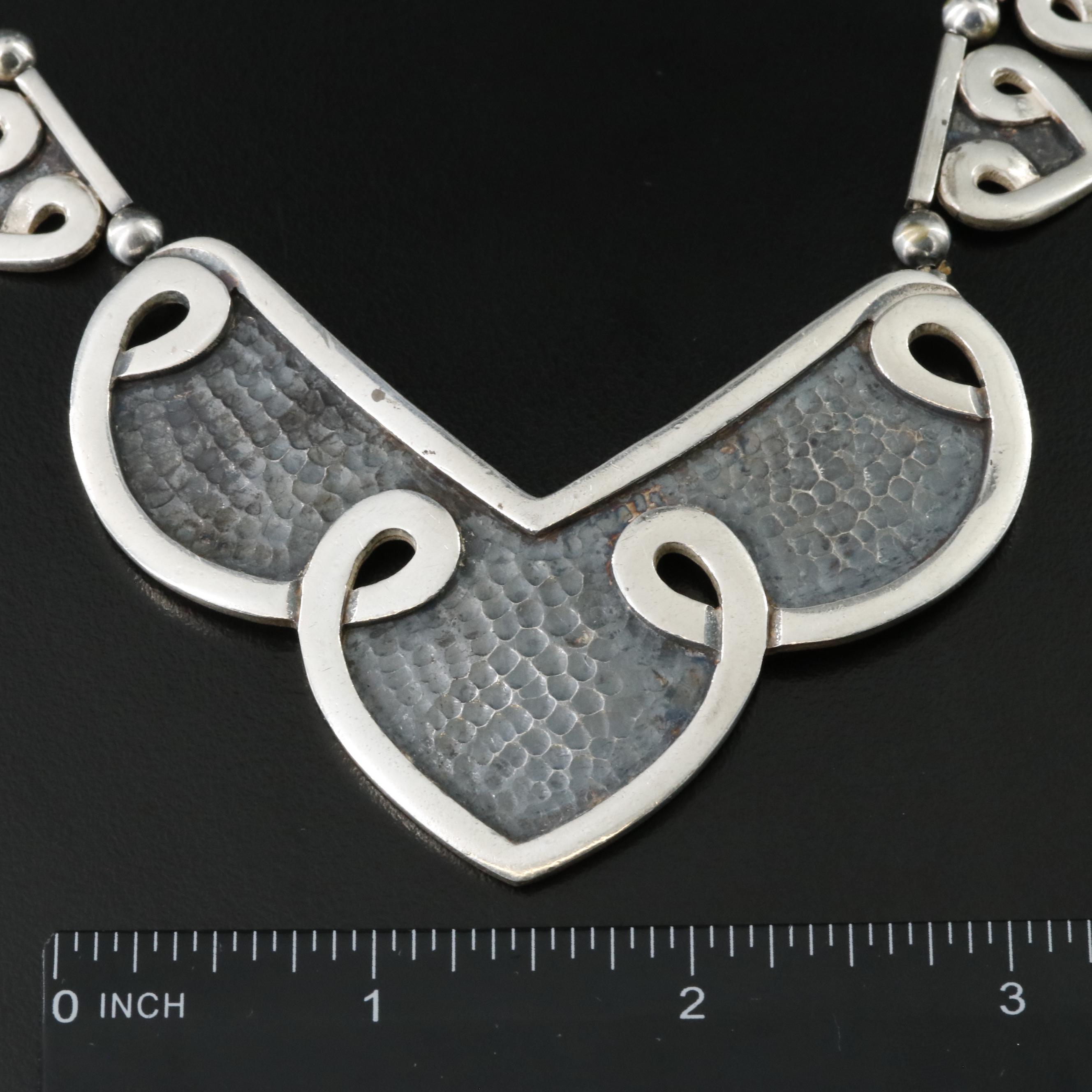 Margot de Taxco Sterling Necklace