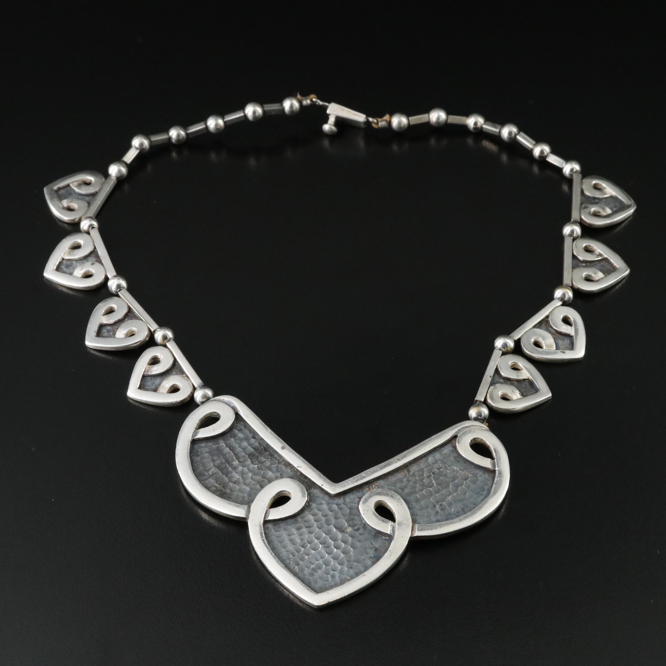 Margot de Taxco Sterling Necklace