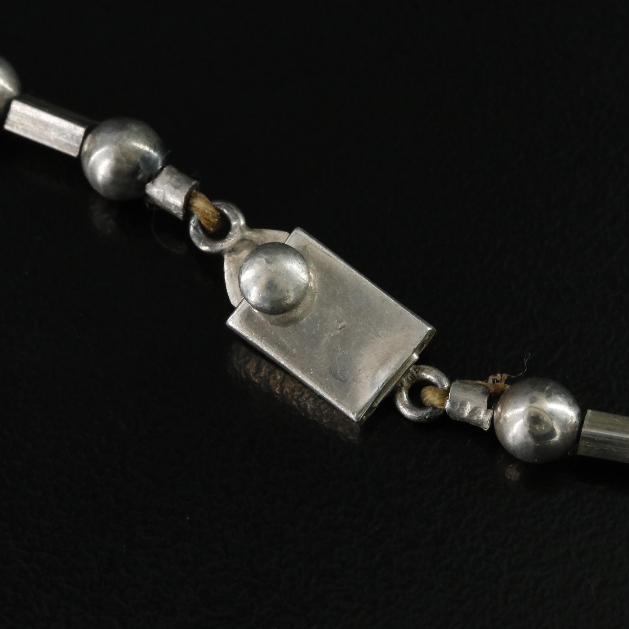 Margot de Taxco Sterling Necklace