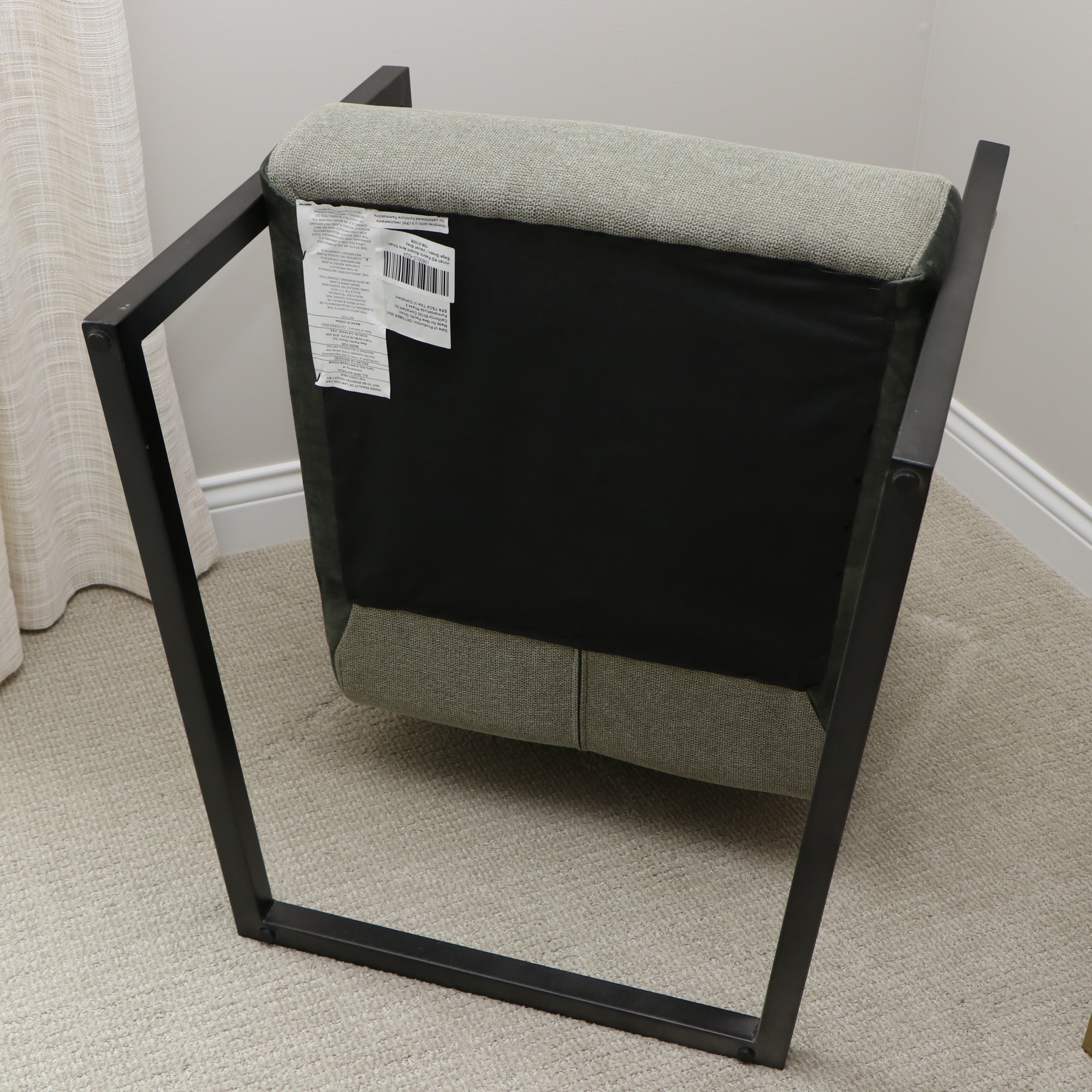 New Pacific Direct "Jonah" Upholstered Accent Armchair