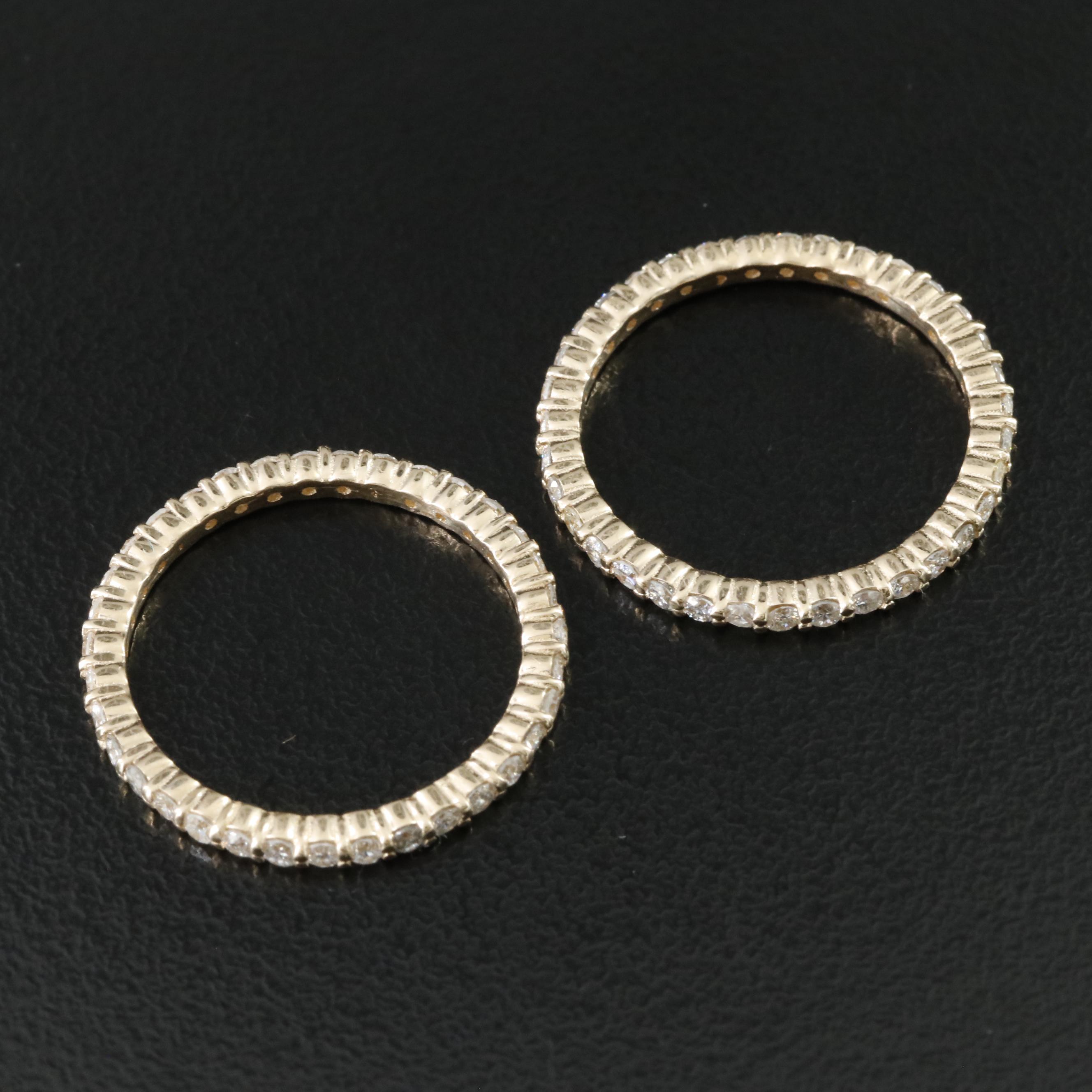 14K 1.31 CTW Diamond Eternity Bands
