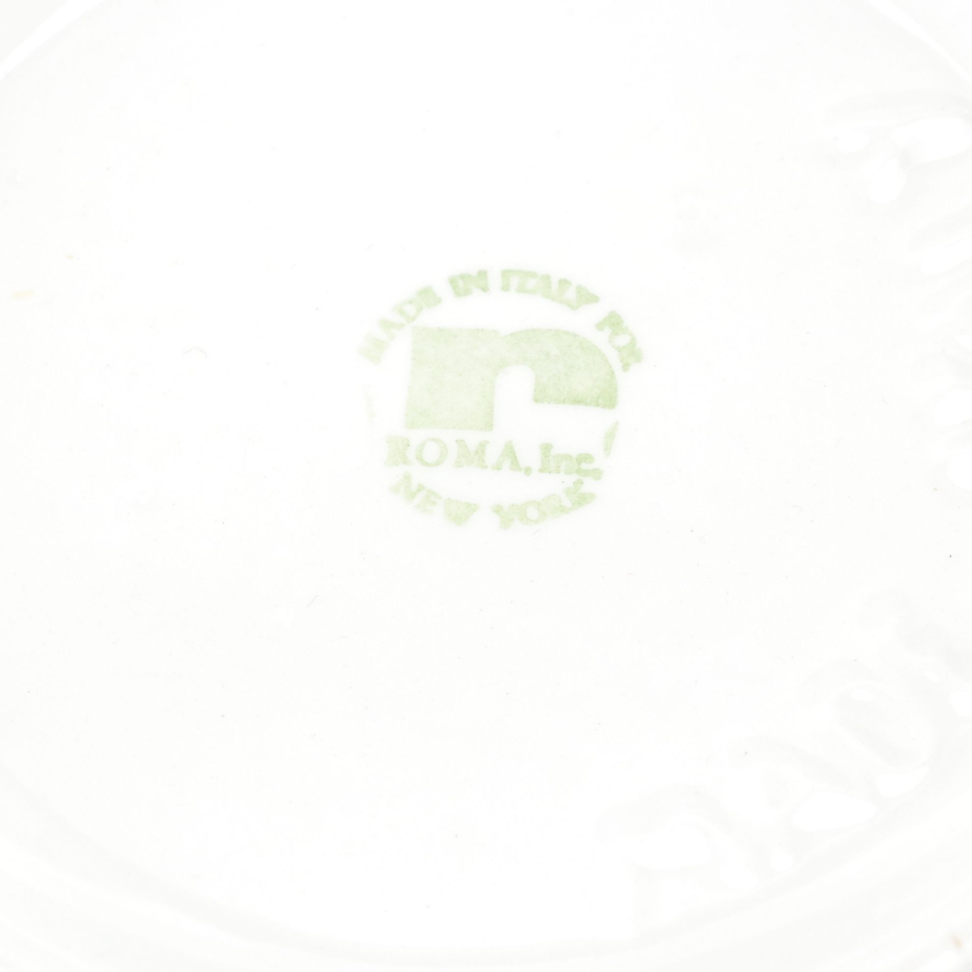 Gilt & Colored Stem Wine Glasses with Fruit Bowl