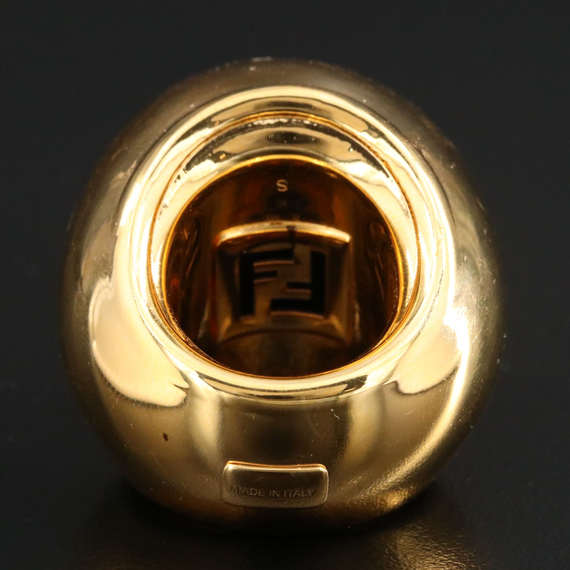 Fendi Oversize Dome Ring