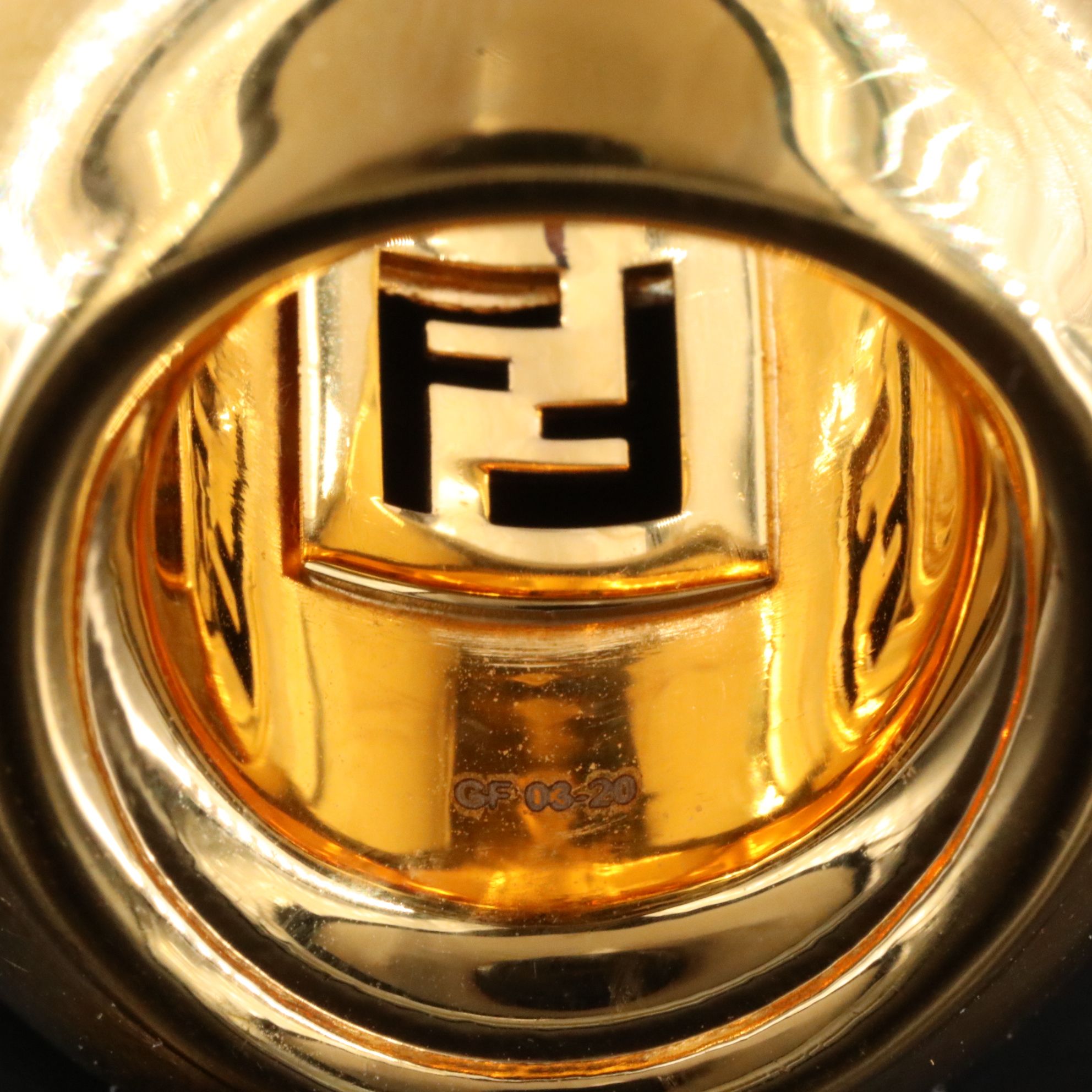 Fendi Oversize Dome Ring