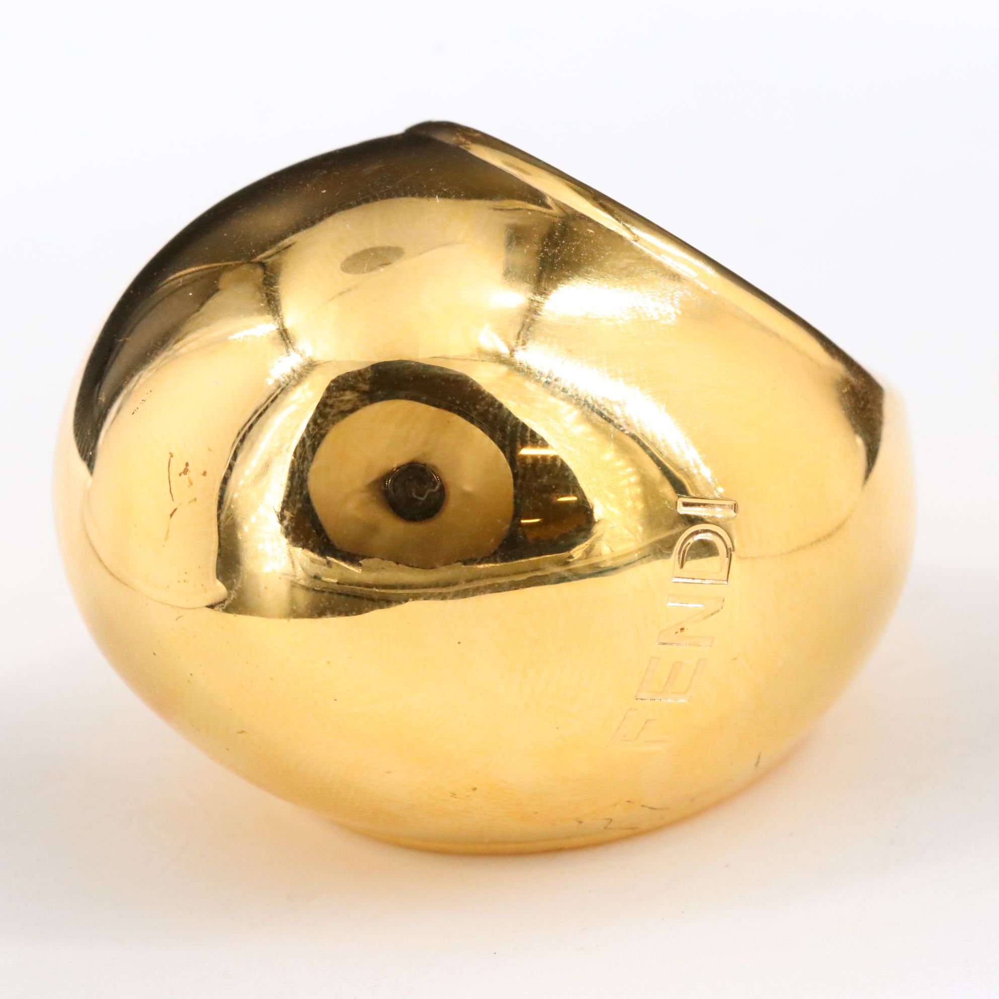 Fendi Oversize Dome Ring