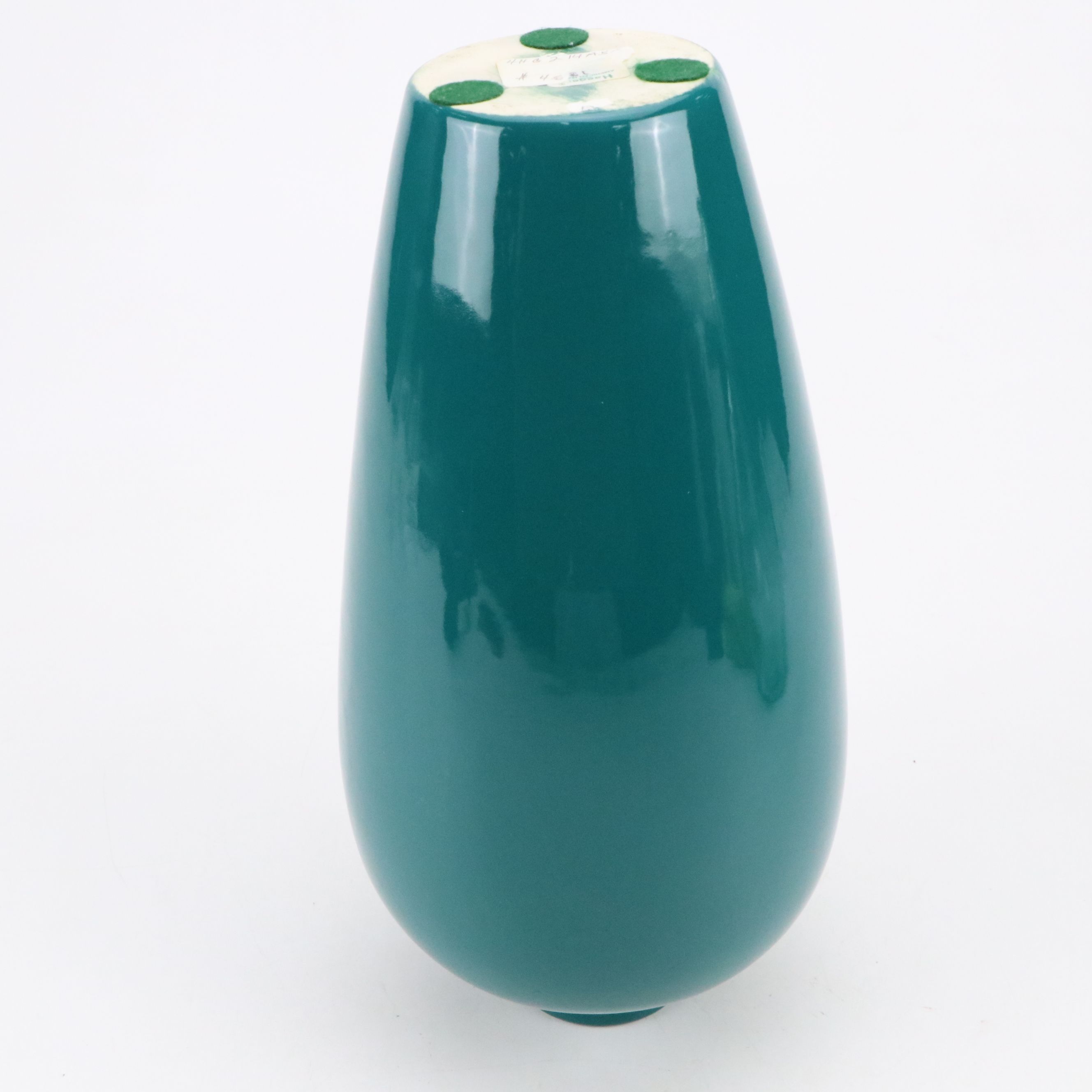 Glass Wine Jug with Haeger and Other Ceramic Vases