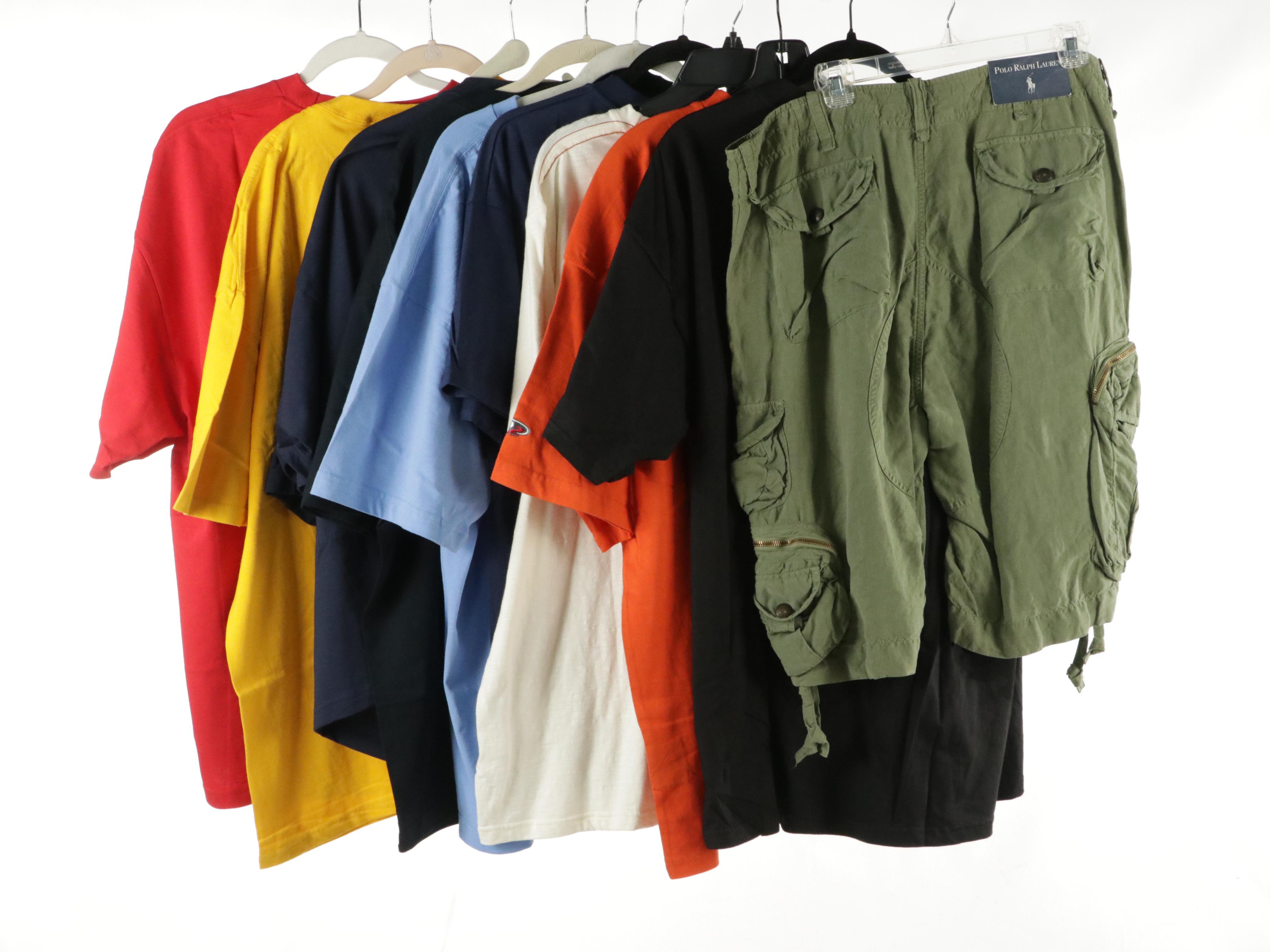 Foot Locker, North River, and More Tees with Polo by Ralph Lauren Cargo Shorts