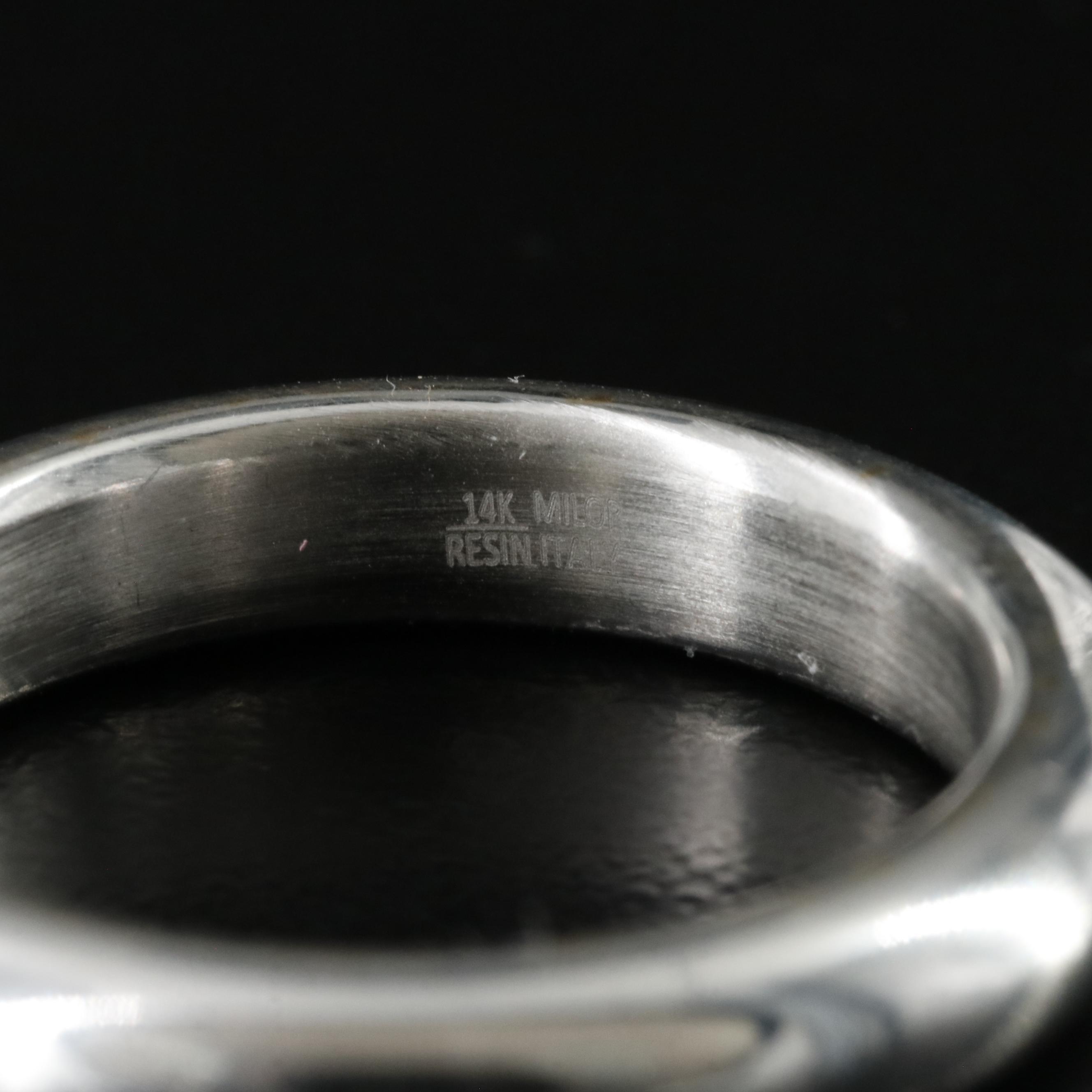 14K Electroformed Band