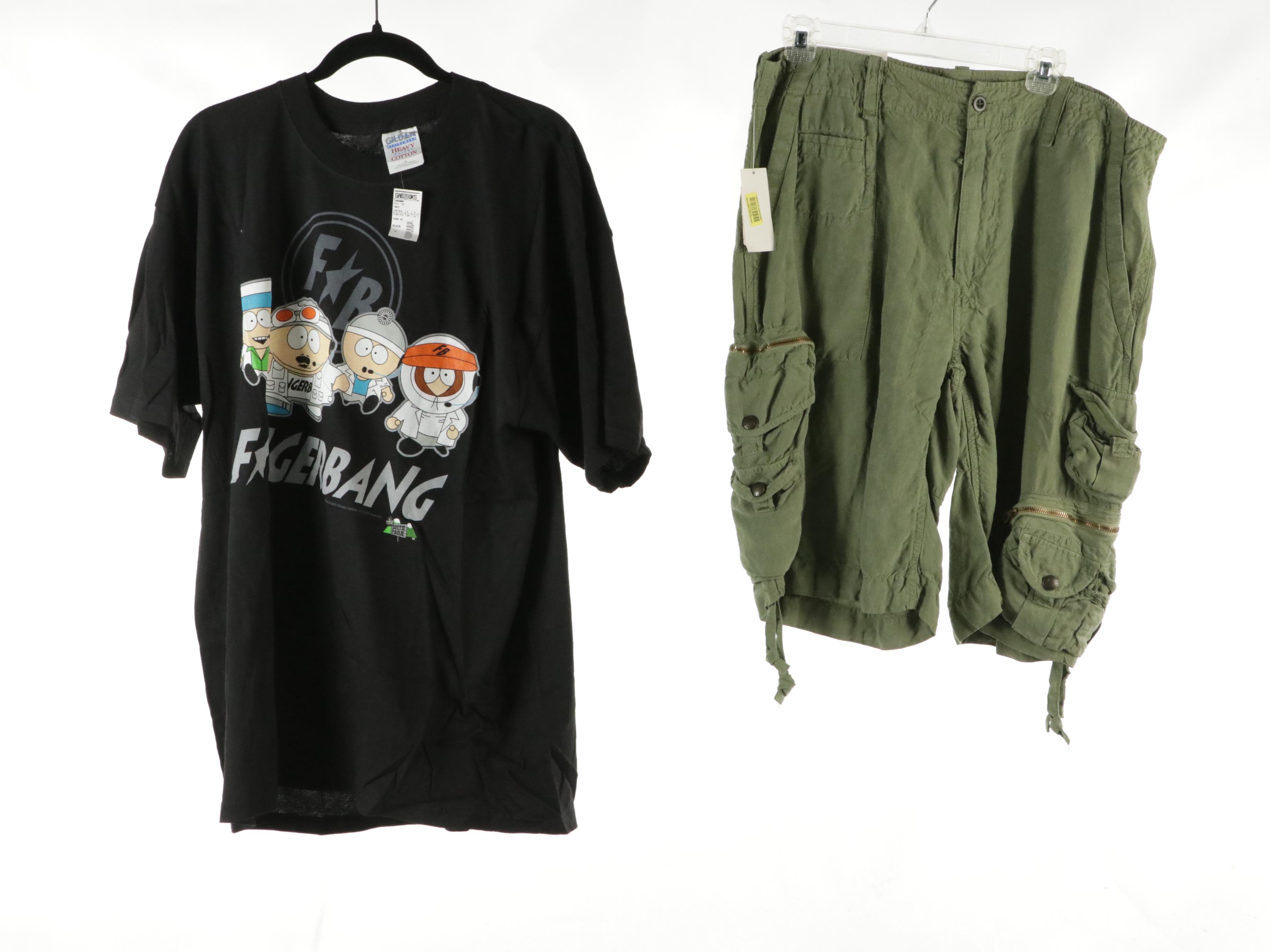 Foot Locker, North River, and More Tees with Polo by Ralph Lauren Cargo Shorts