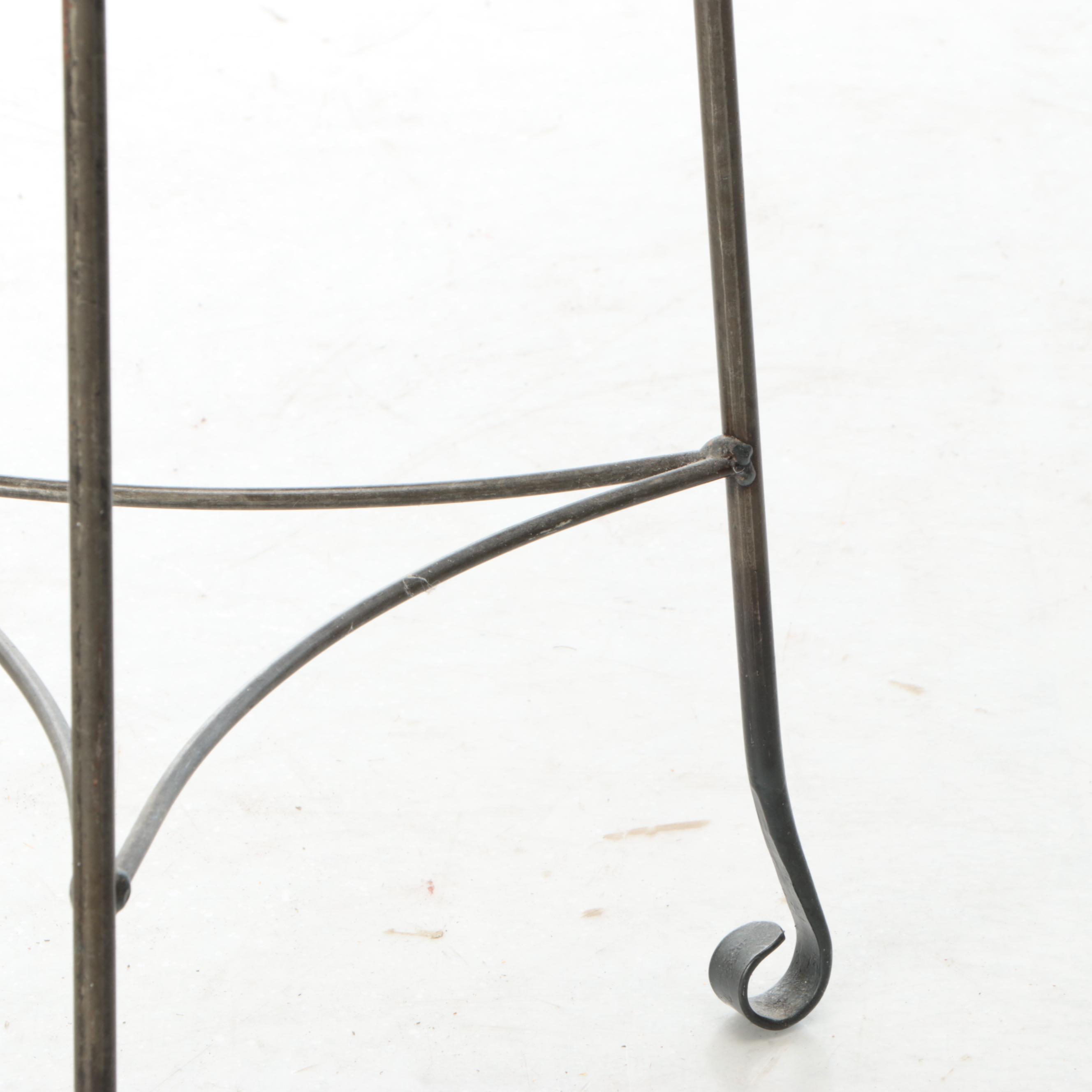 Contemporary Seven and Four-Tier Cookware Stands