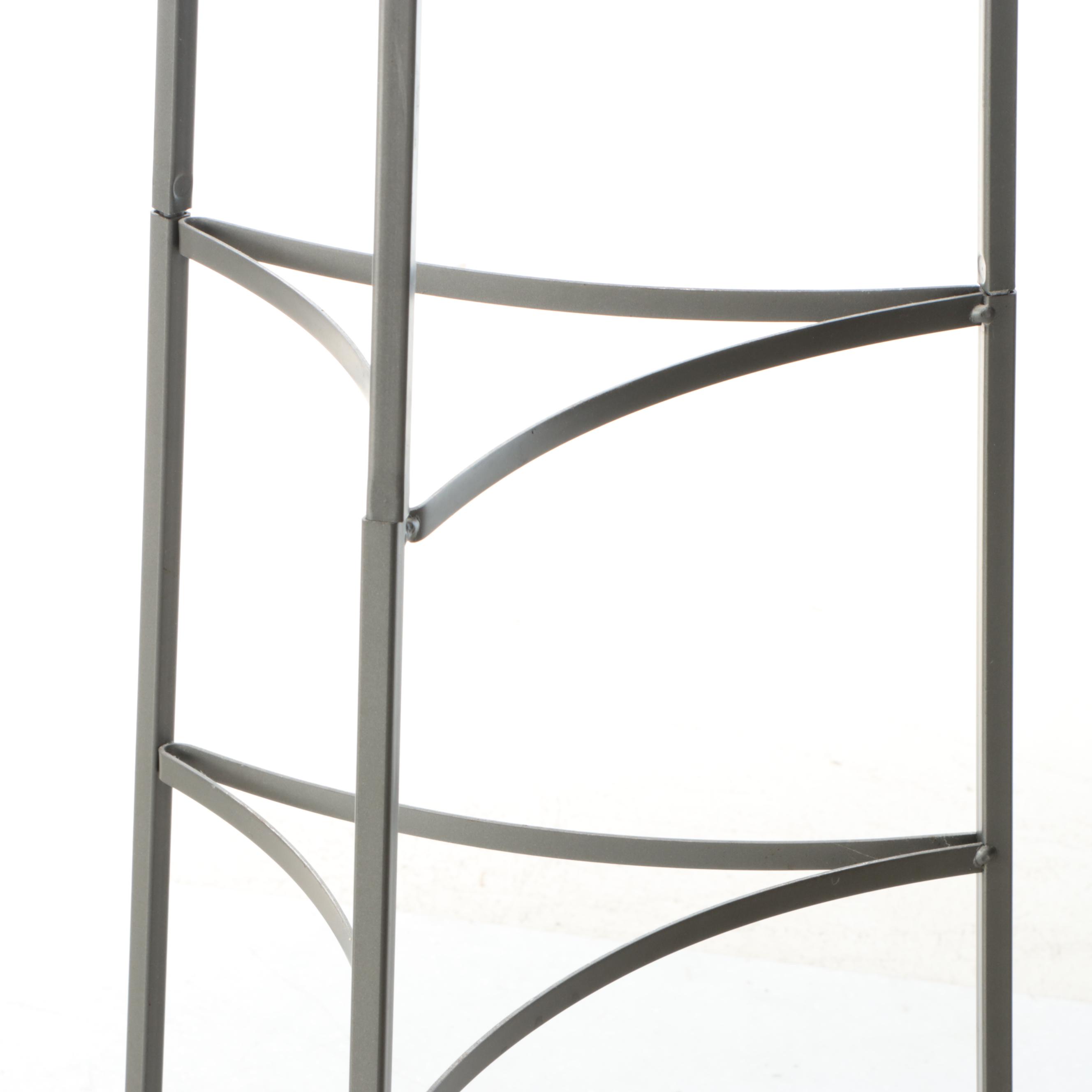 Contemporary Seven and Four-Tier Cookware Stands