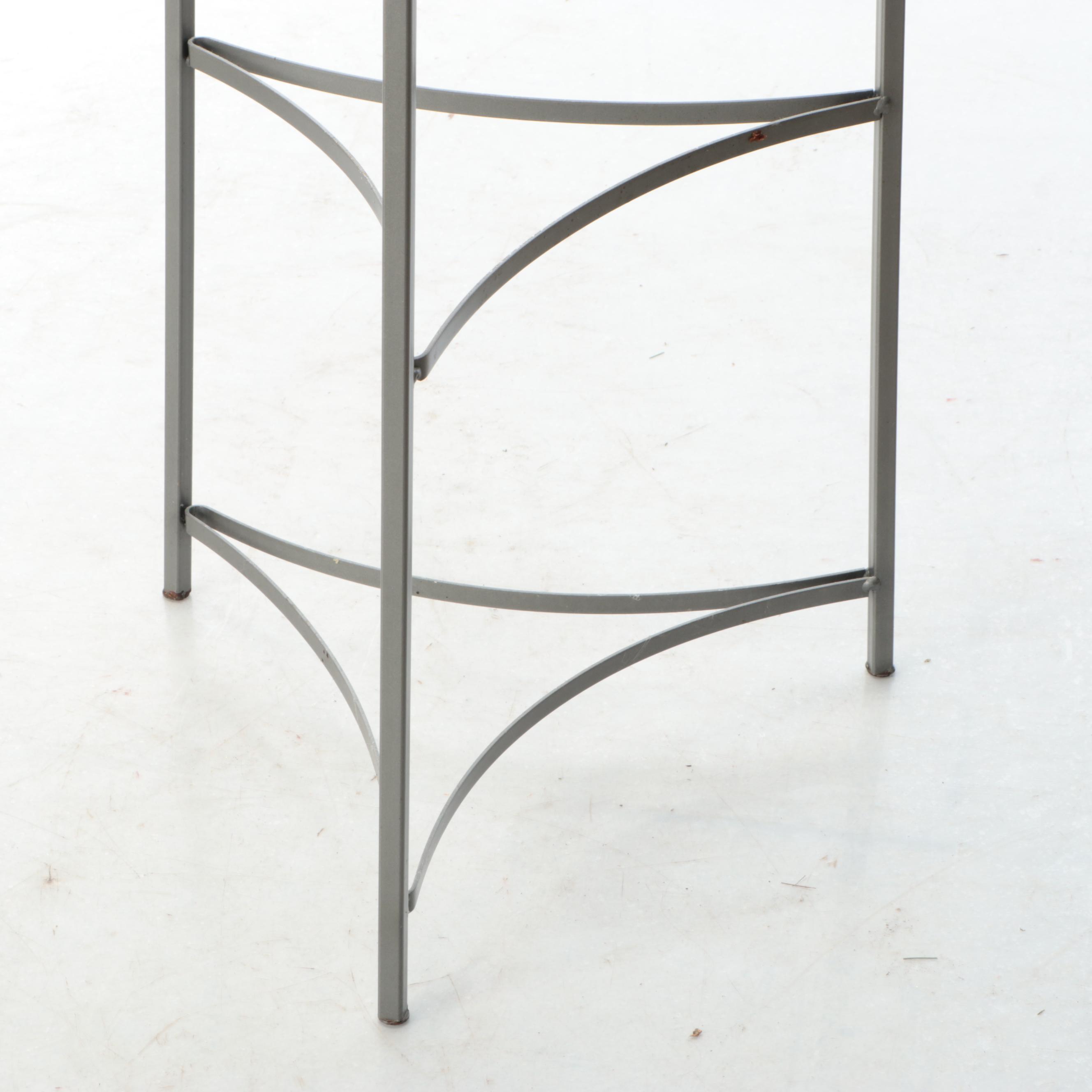 Contemporary Seven and Four-Tier Cookware Stands