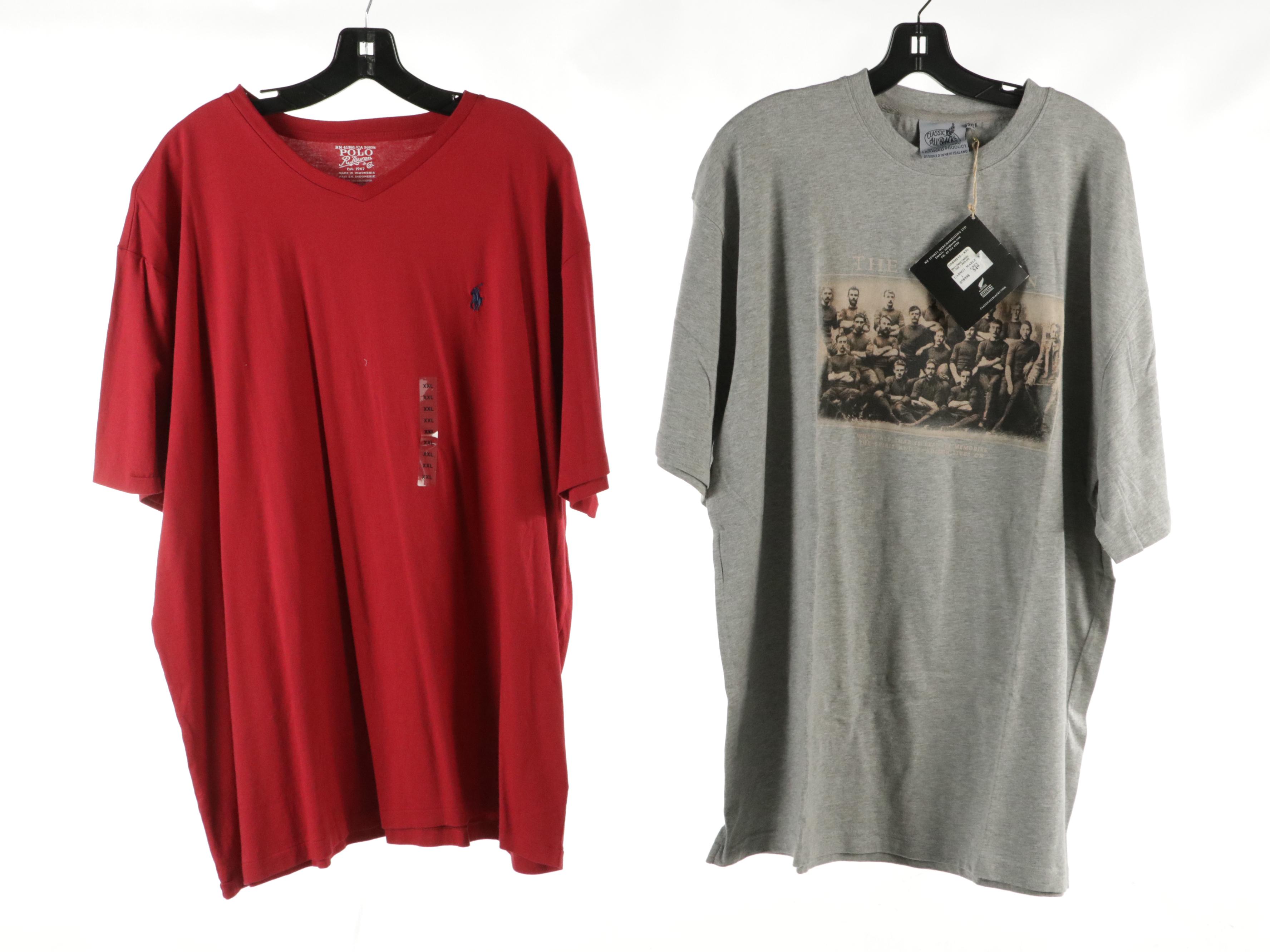 Men's Cremieux Cargo Shorts, Callaway Golf Cotton T-Shirts, More Tees, With Tags