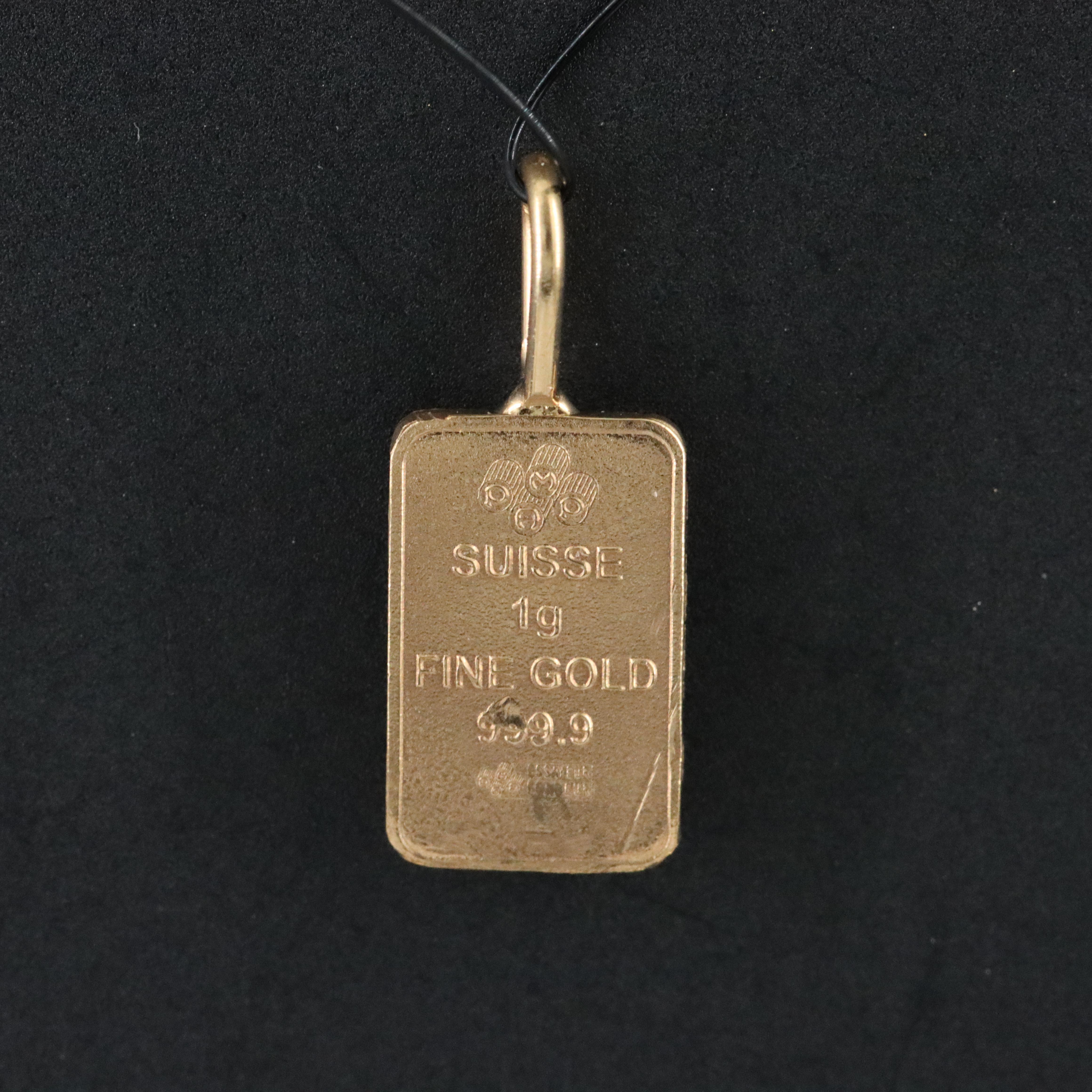 24K Ingot Pendant
