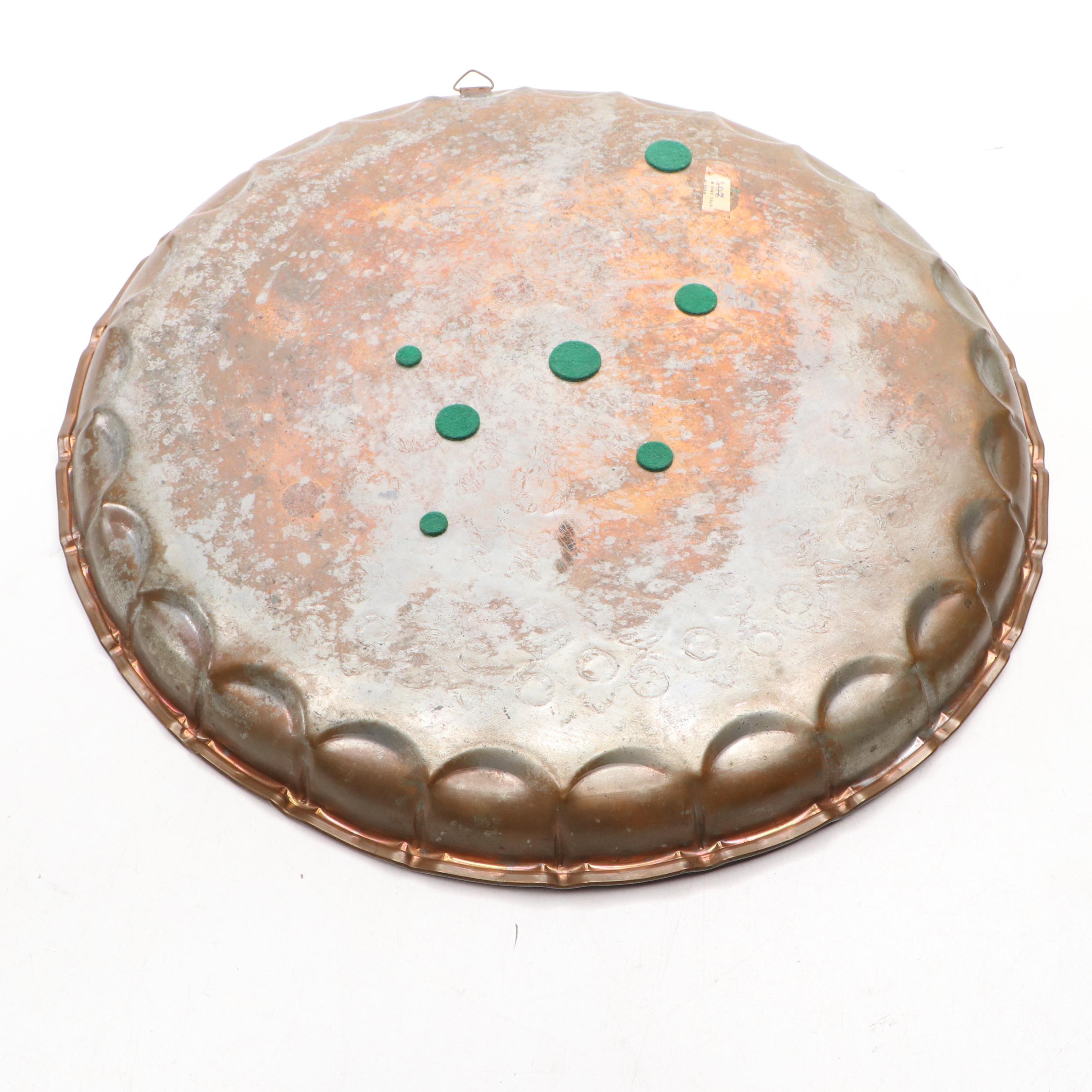 Copco Matte Black Enamel Tea Kettle with Other Brass Décor