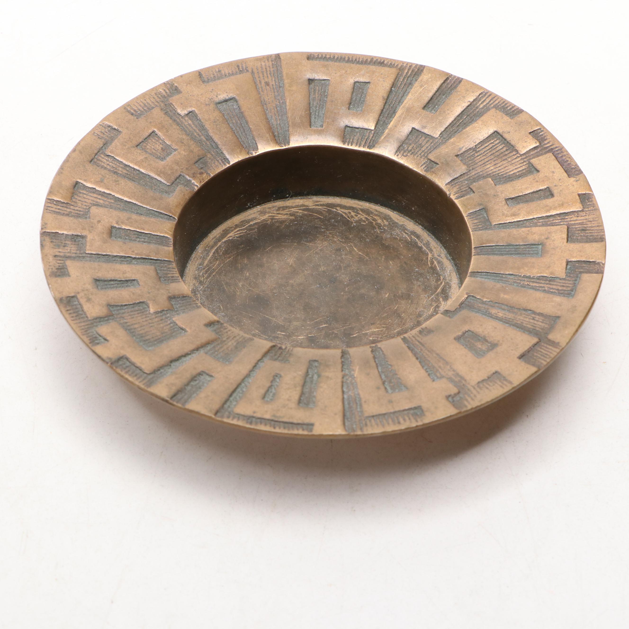 Copco Matte Black Enamel Tea Kettle with Other Brass Décor