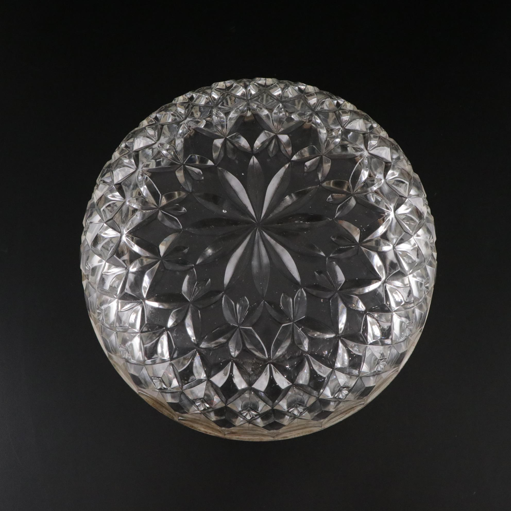 Sterling Silver Candle Holder with Silver Plate Centerpiece Bowls