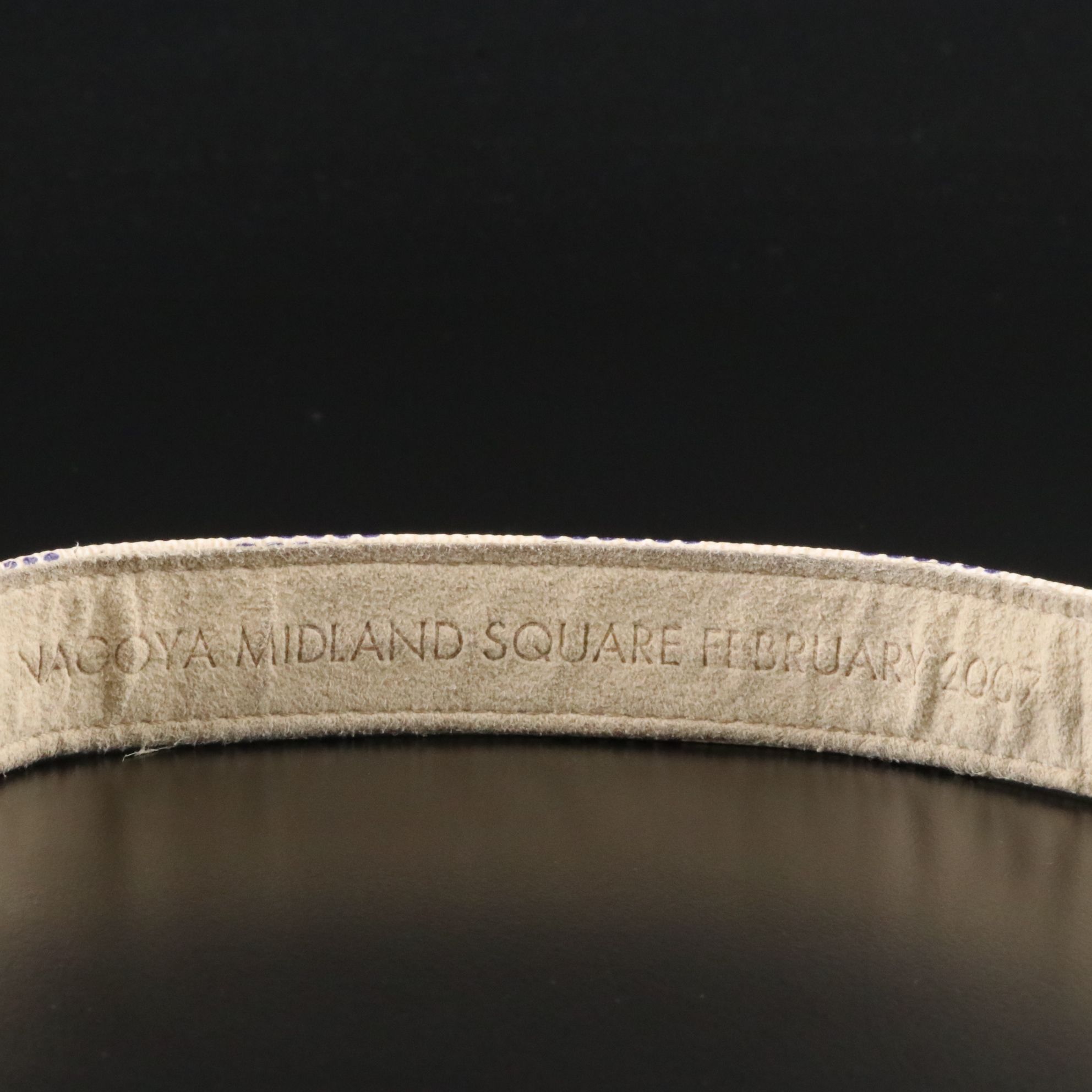 Louis Vuitton Damier Azur Three Snap Bracelet