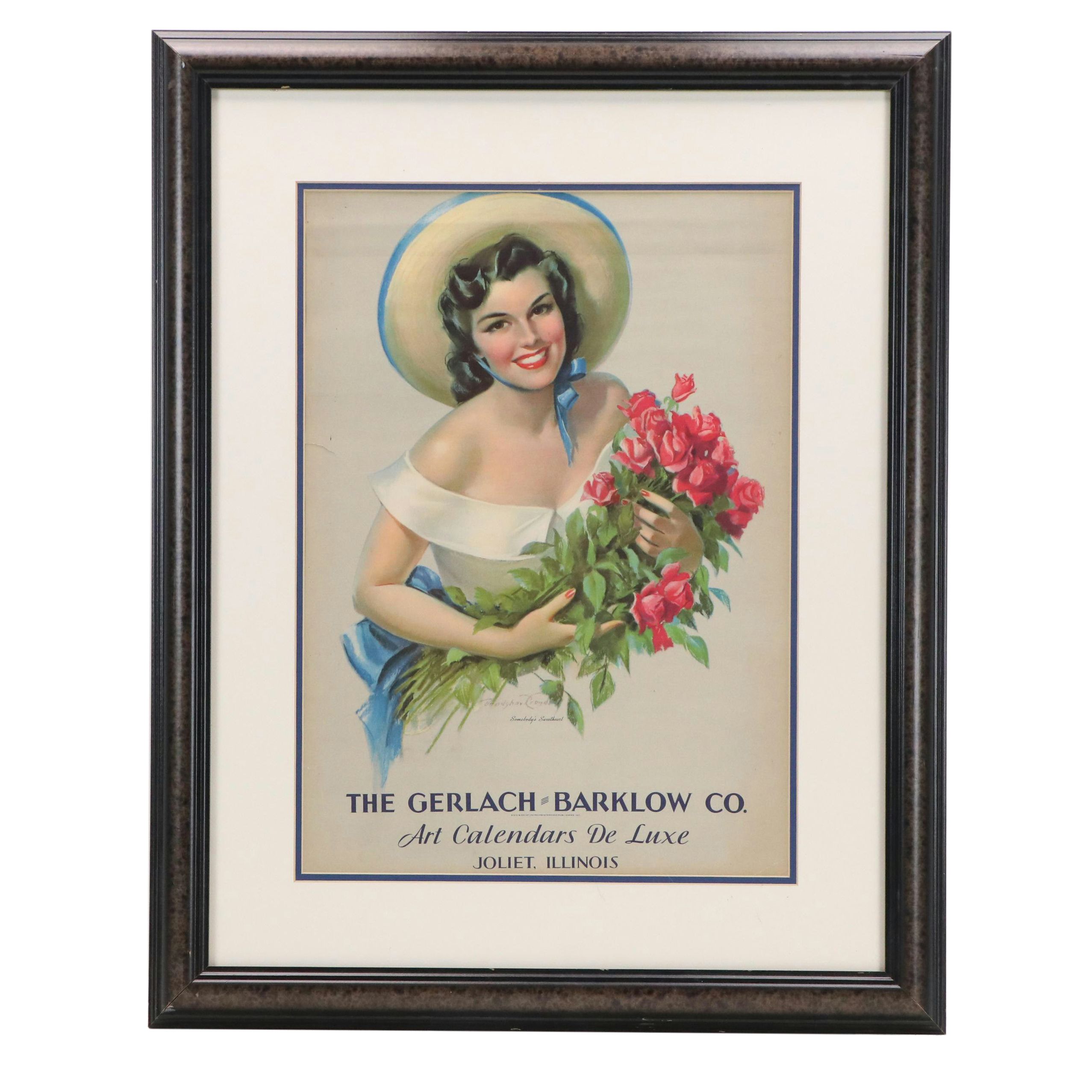 Offset Lithograph "The Gerlach Barklow Co."