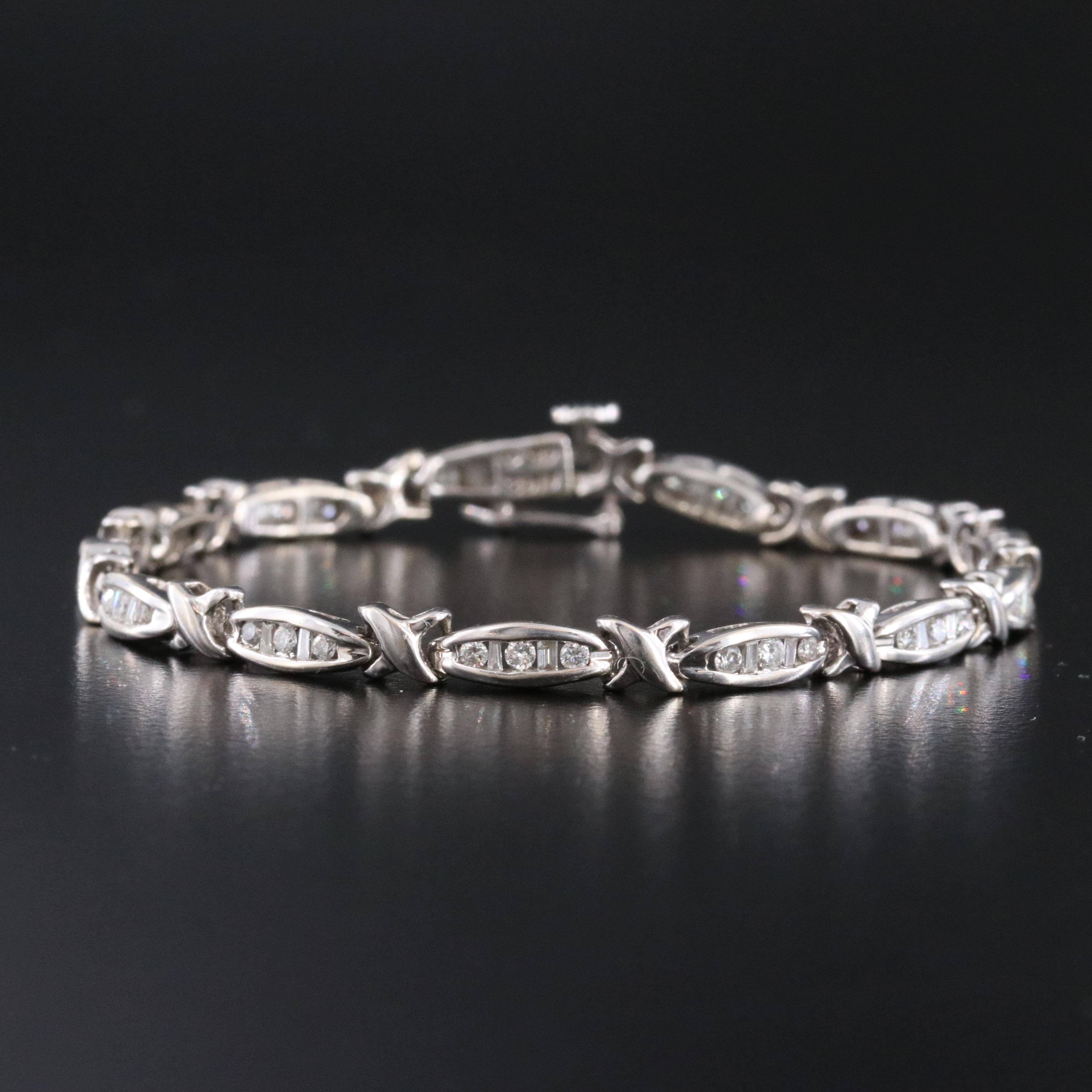 14K 0.96 CTW Diamond Bracelet
