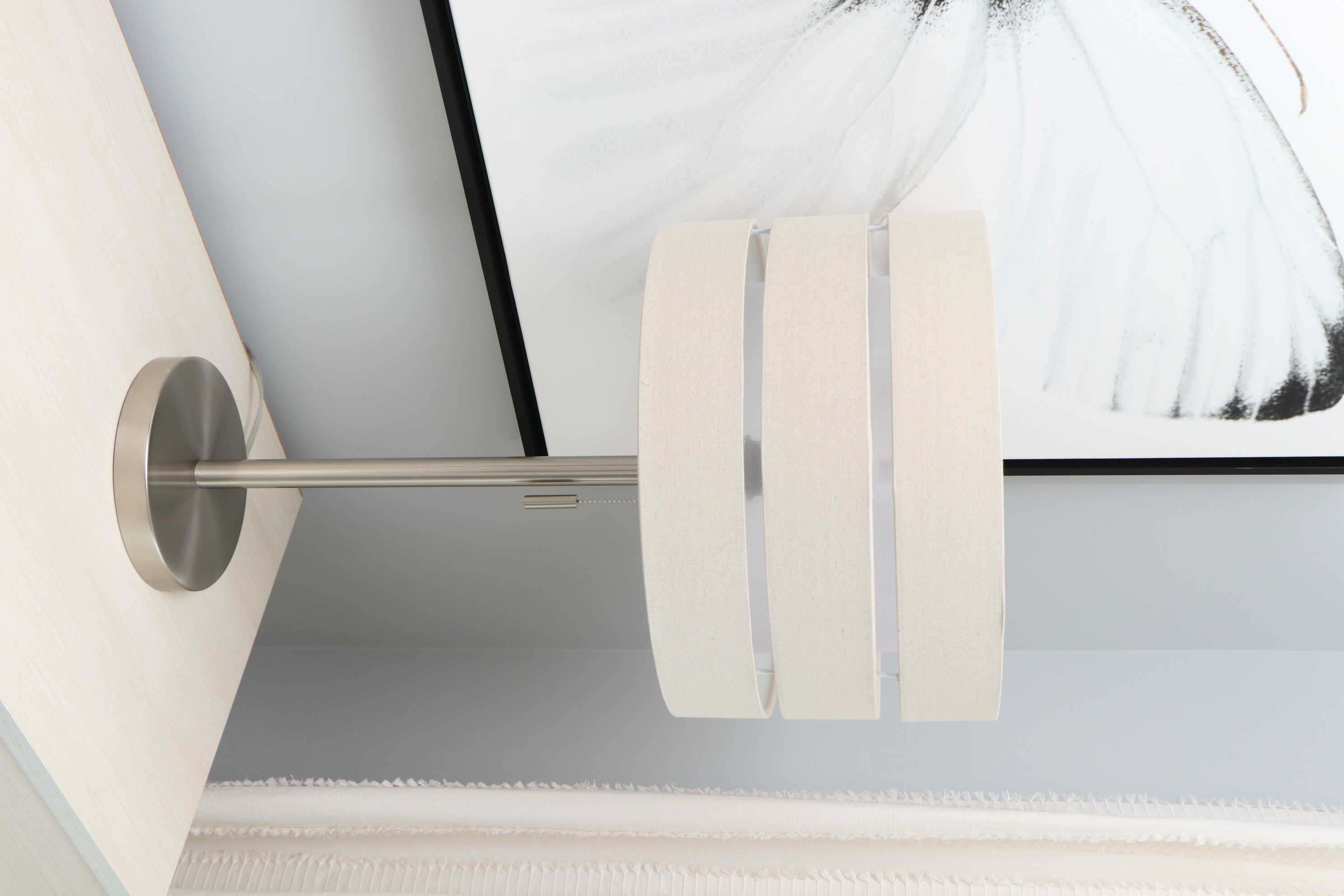 Quaylo Lane Silver Table Lamp, Suyra "Nitro" Pillow and Other Room Décor