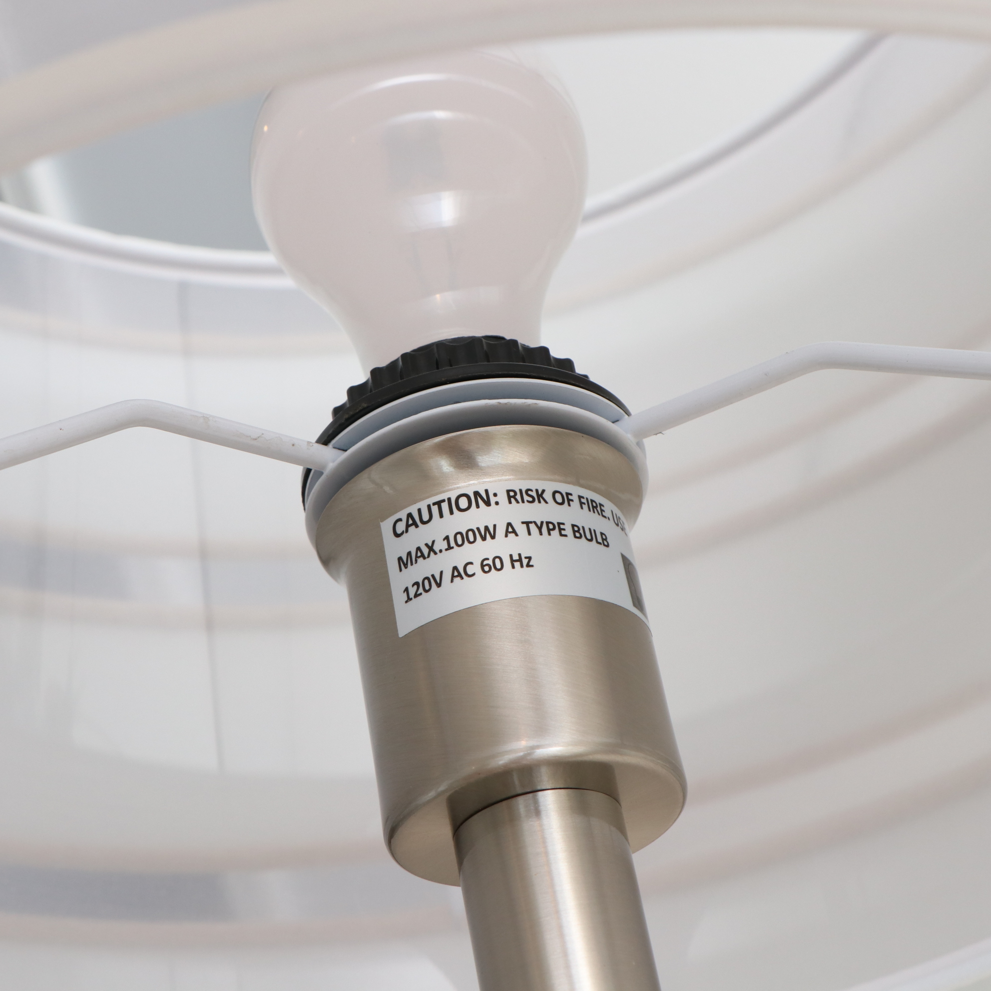 Quaylo Lane Silver Table Lamp, Suyra "Nitro" Pillow and Other Room Décor